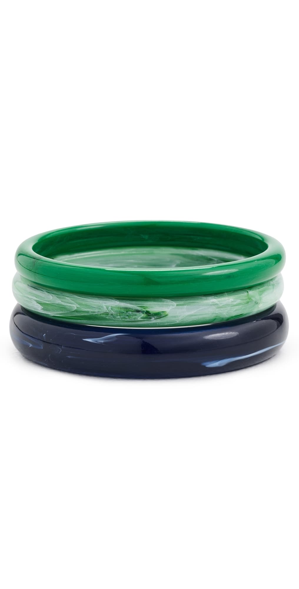 BaubleBar Raven Resin Bangle Set Multi · One Size