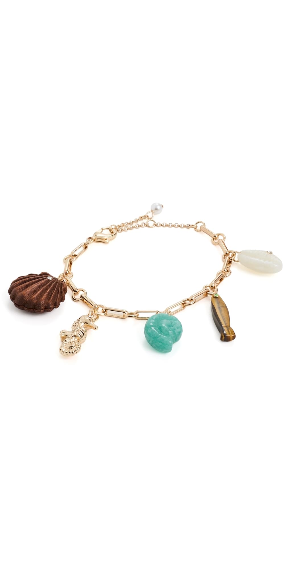 BaubleBar All At Sea Charm Bracelet Multi