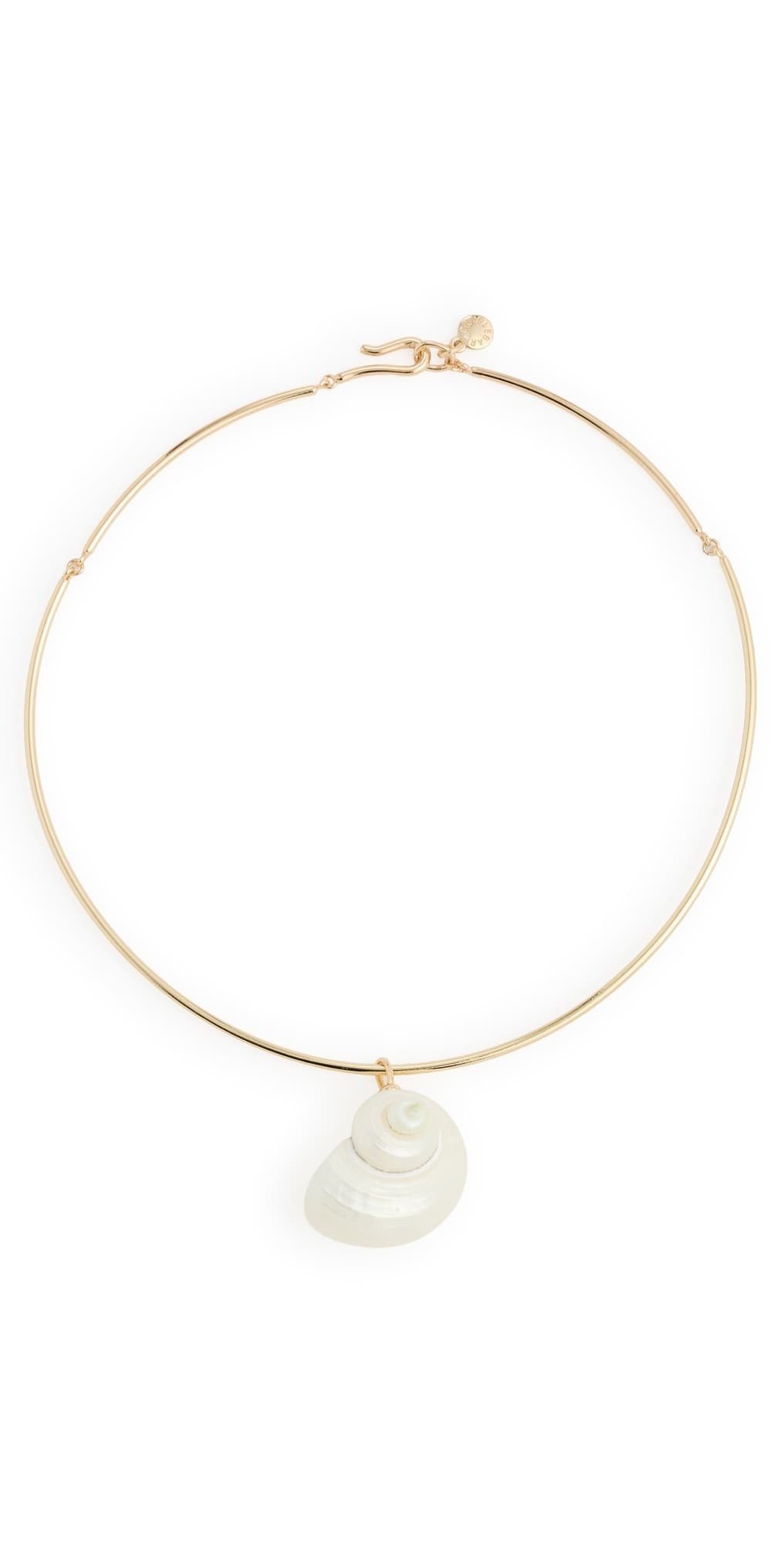 BaubleBar Santana Shell Collar Necklace Pearl