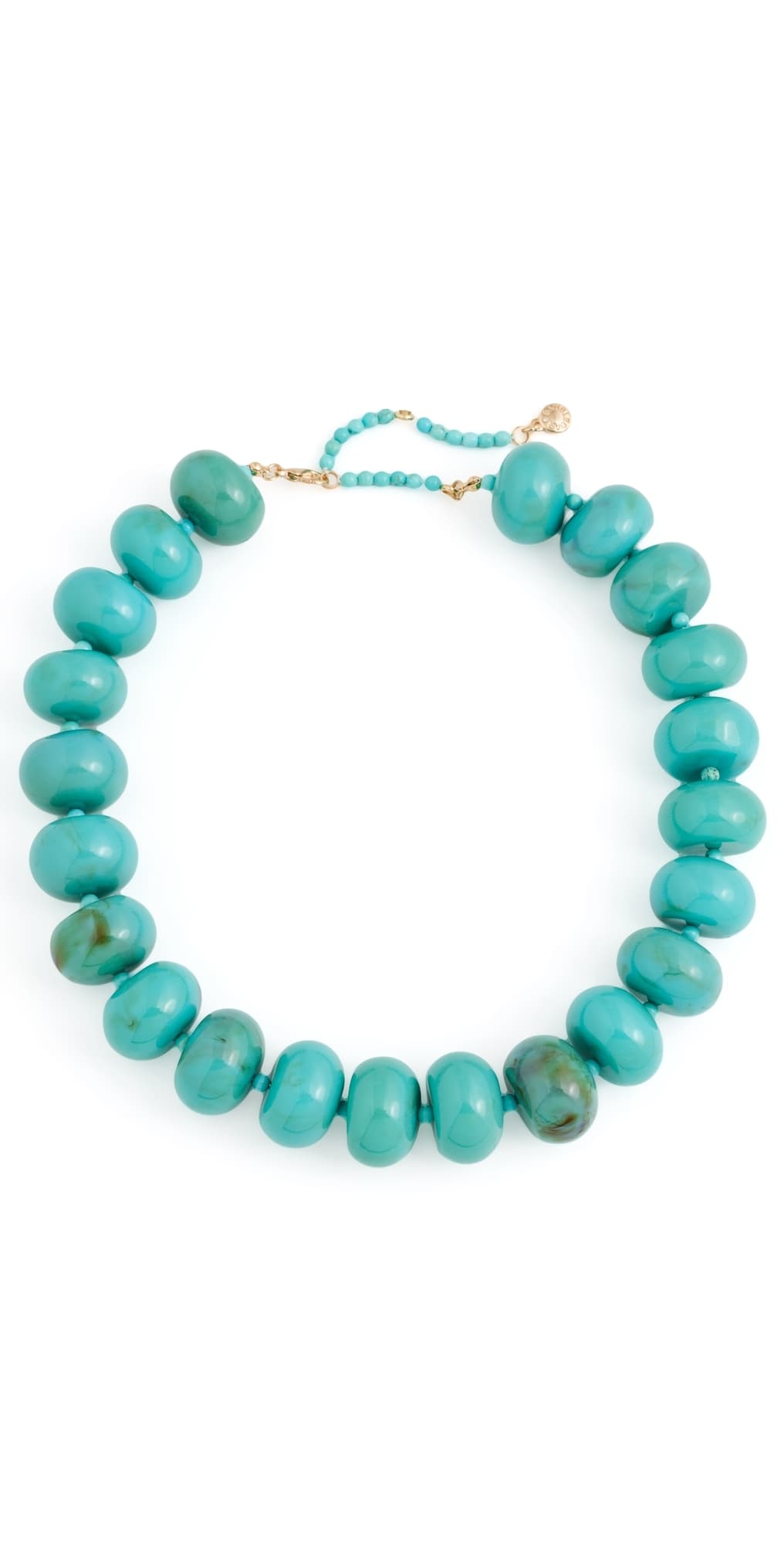 BaubleBar Joan Semi-Precious Necklace Turquoise