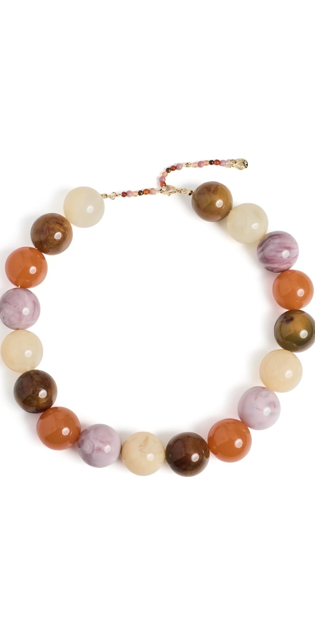 BaubleBar Jane Beaded Necklace Neutral · One Size