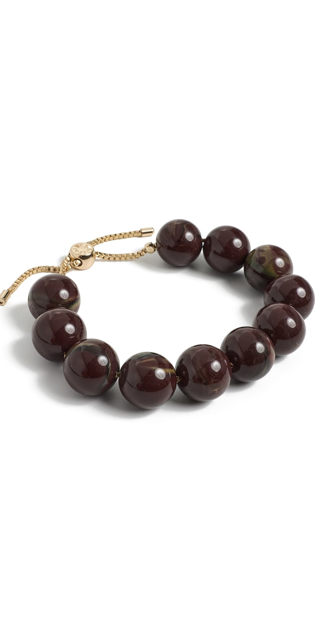 BaubleBar Jane Beaded Bracelet Brown · One Size
