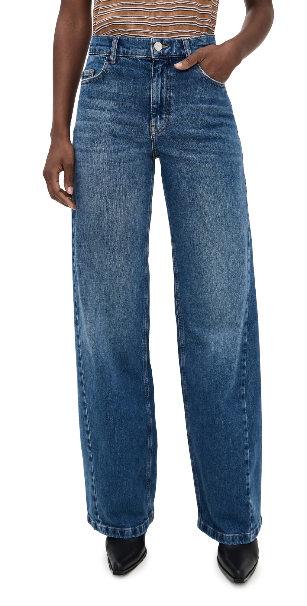 BAUM UND PFERDGARTEN No 03 Jeans Worn Out Blue