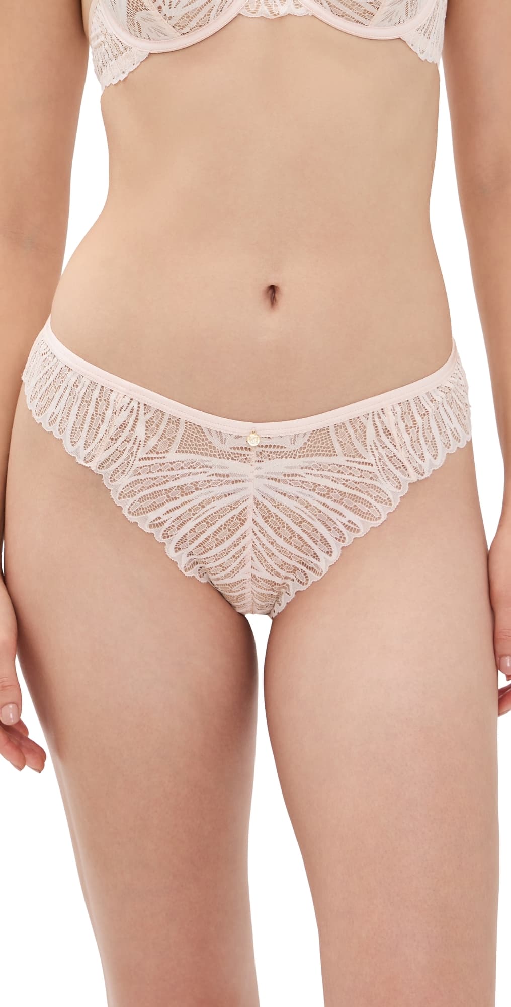 Bluebella Peyton Thong Pearl Pink