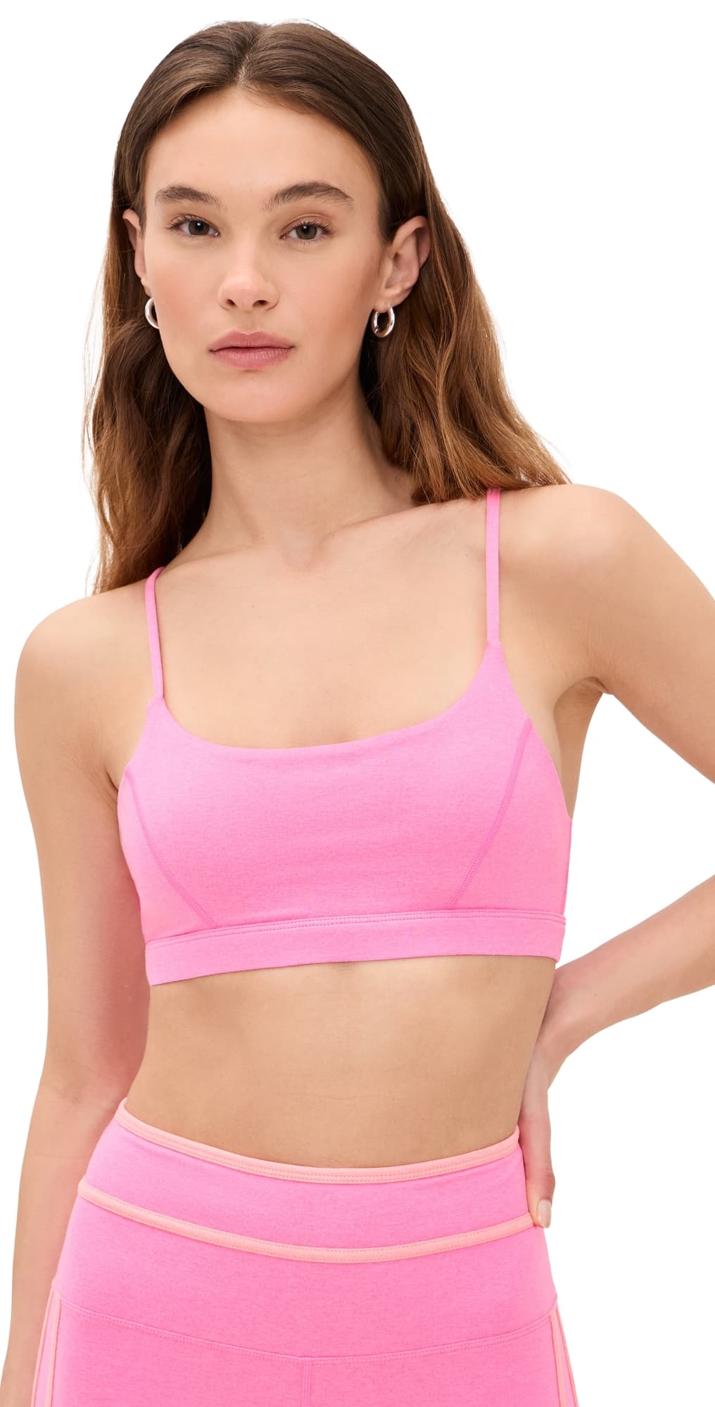 Beach Riot Sara Top Shoreline Pink
