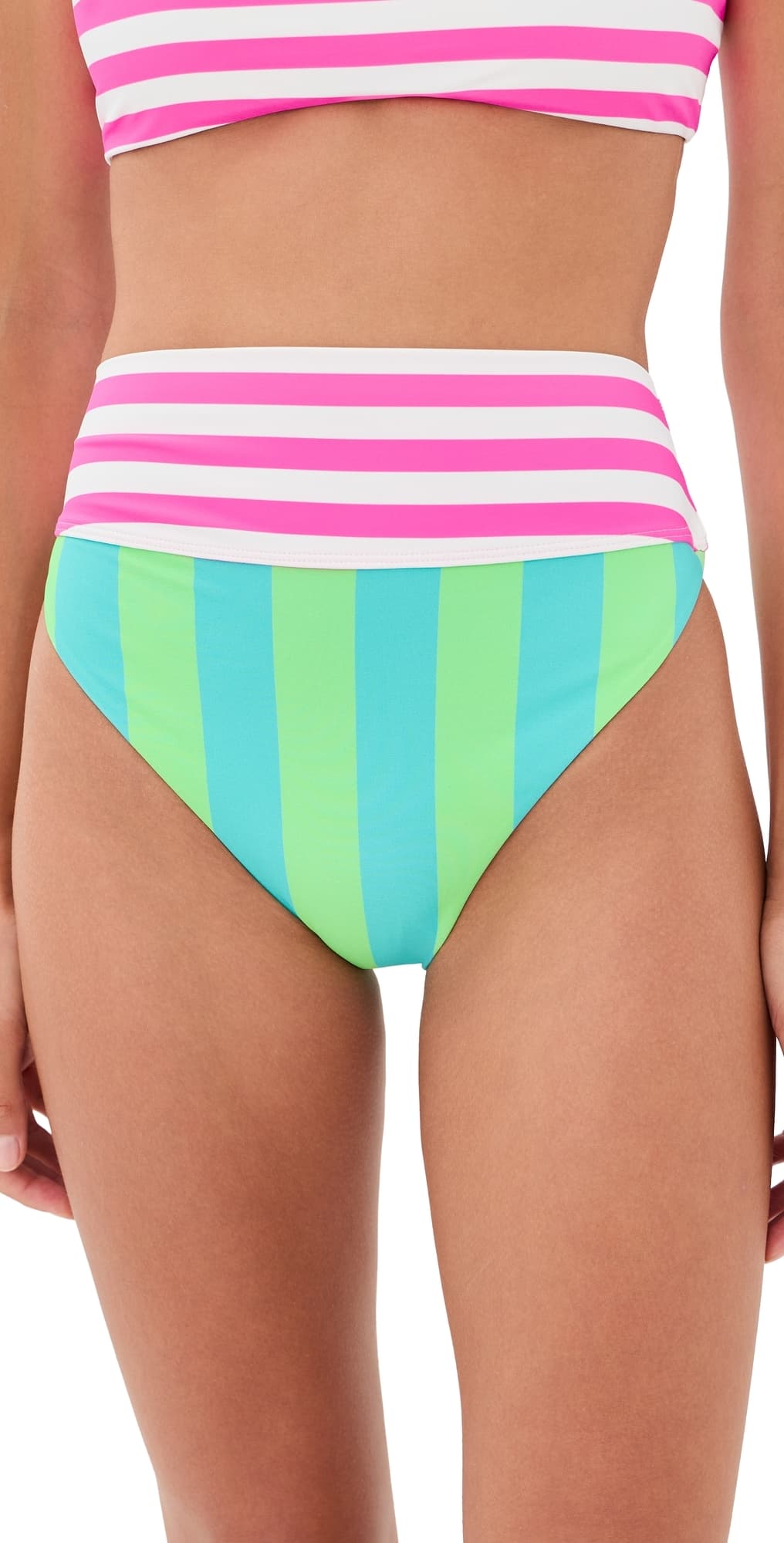 Beach Riot Highway Bikini Bottoms Cove Stripe
