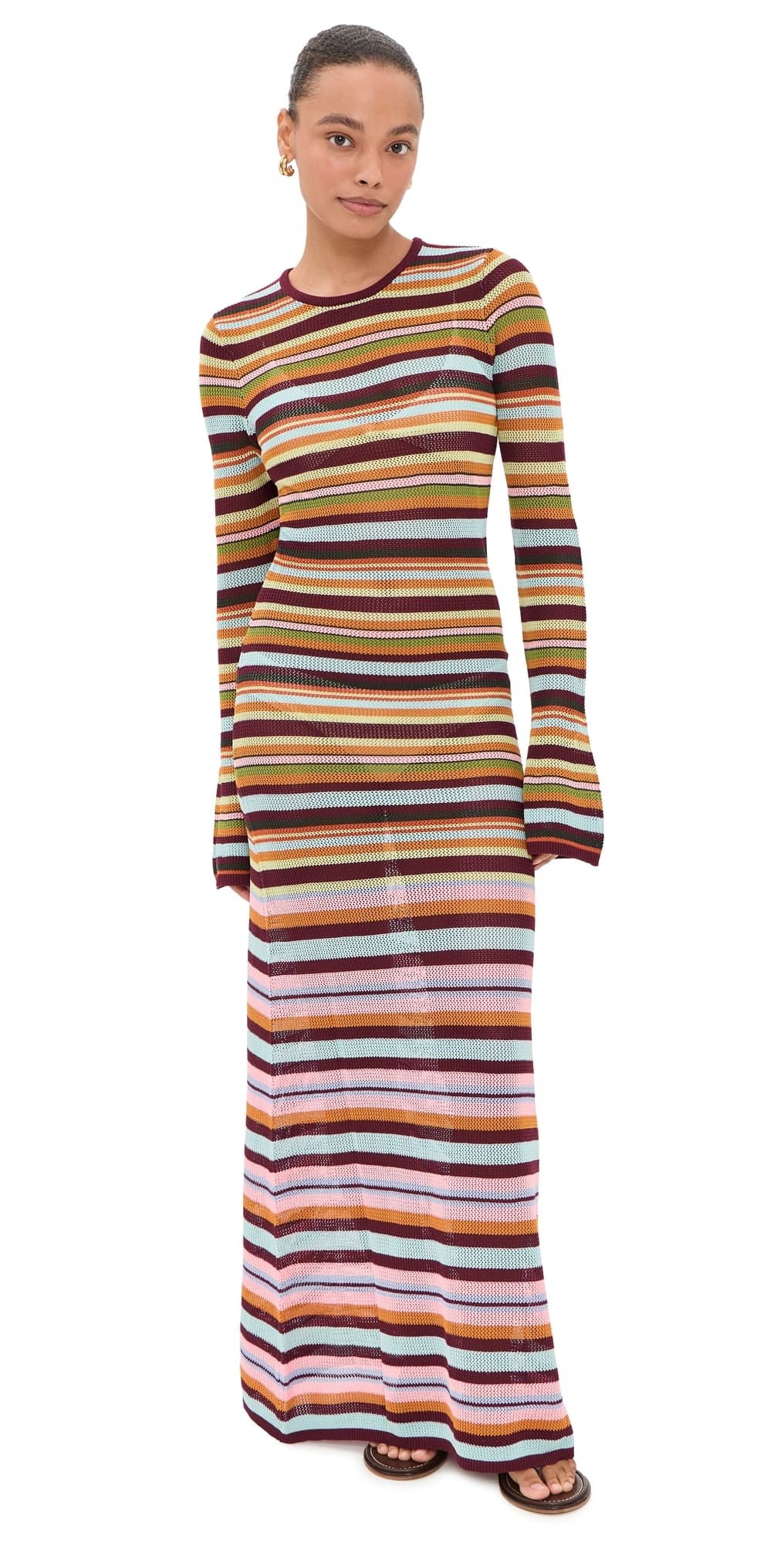 Beach Riot Joie Coverup Dress Paradise Stripe