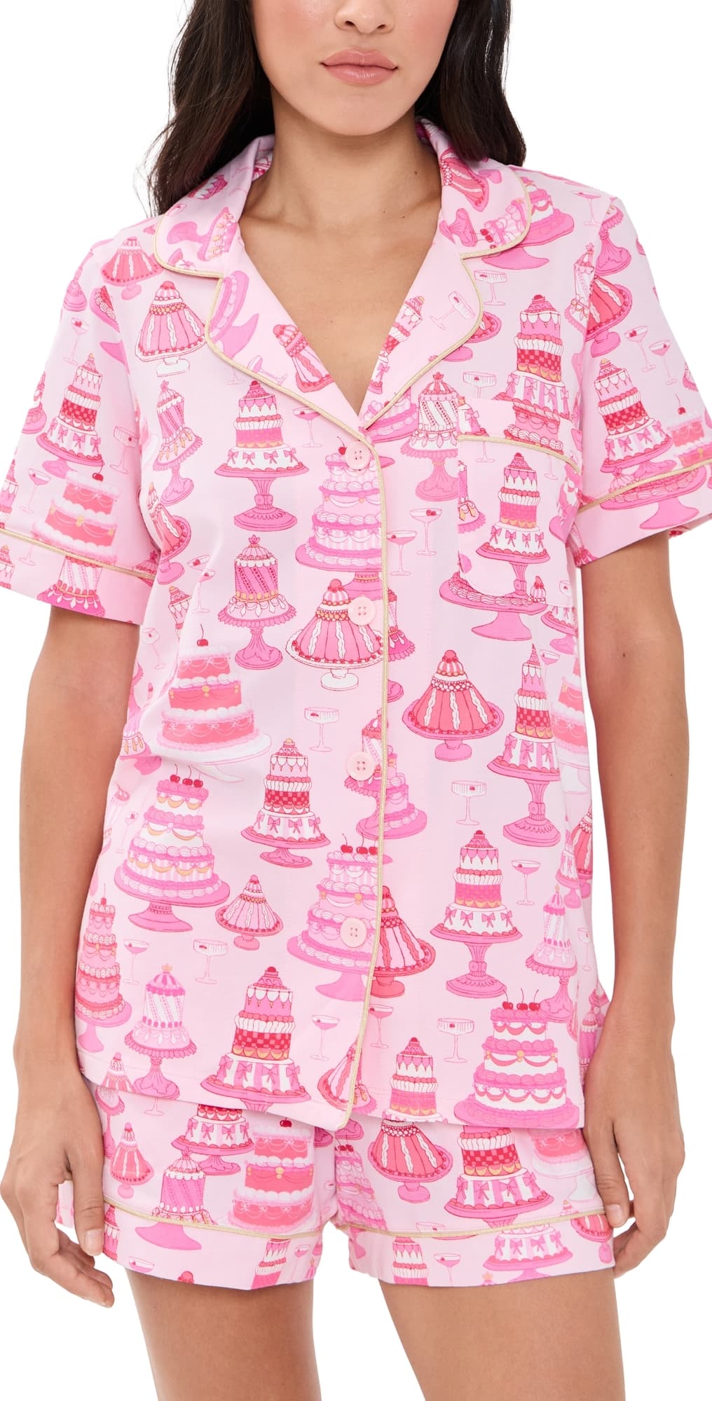 BedHead PJs Classic Shorty Pajama Set Cake Shop