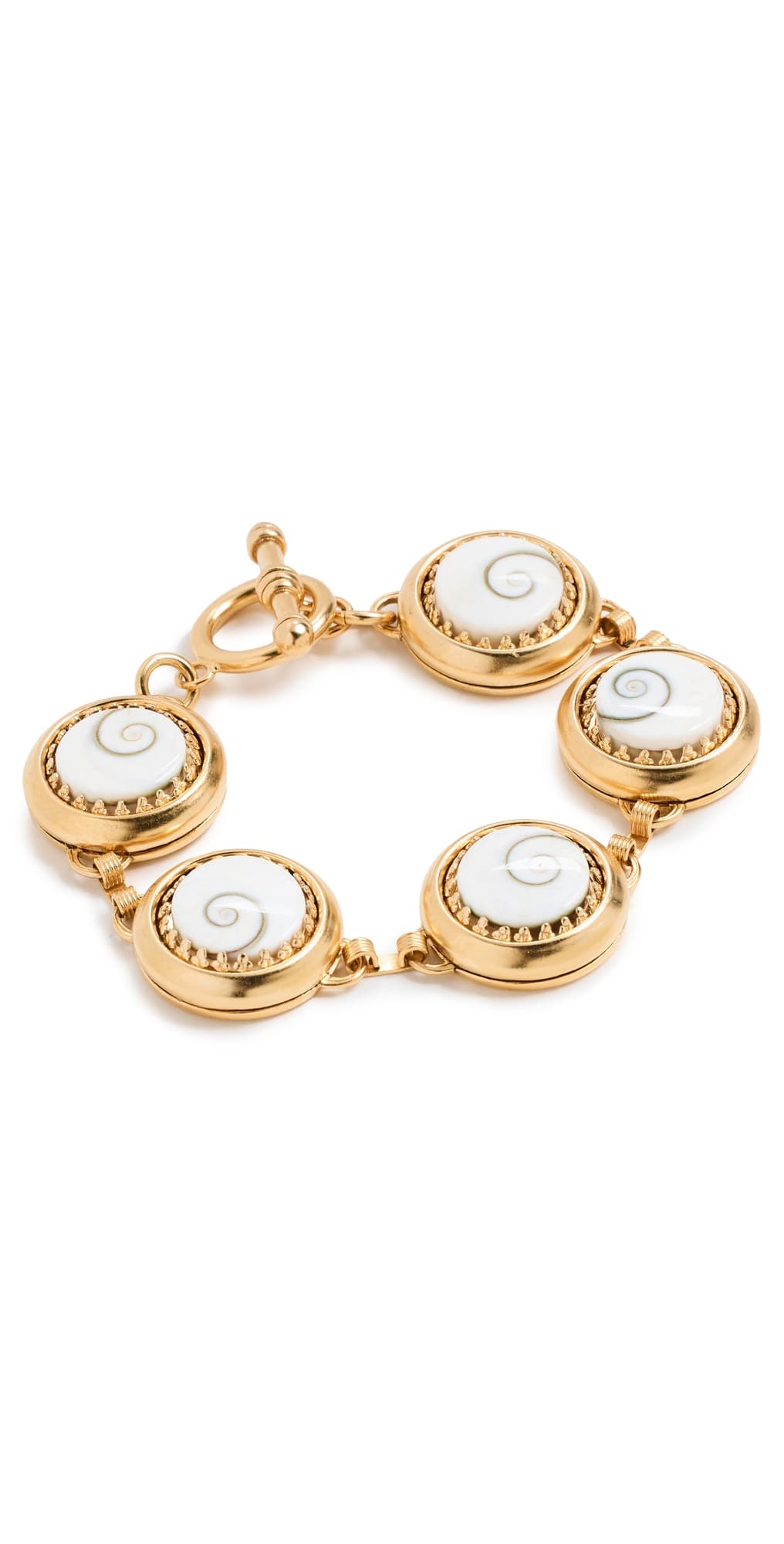 Brinker + Eliza Surfer's Paradise Bubble Bracelet Gold