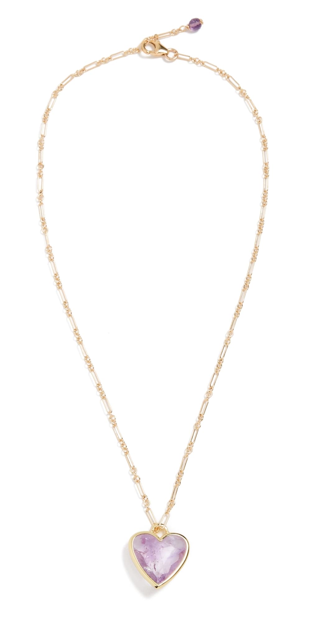 Brinker + Eliza Lovey Necklace Amethyst · One Size