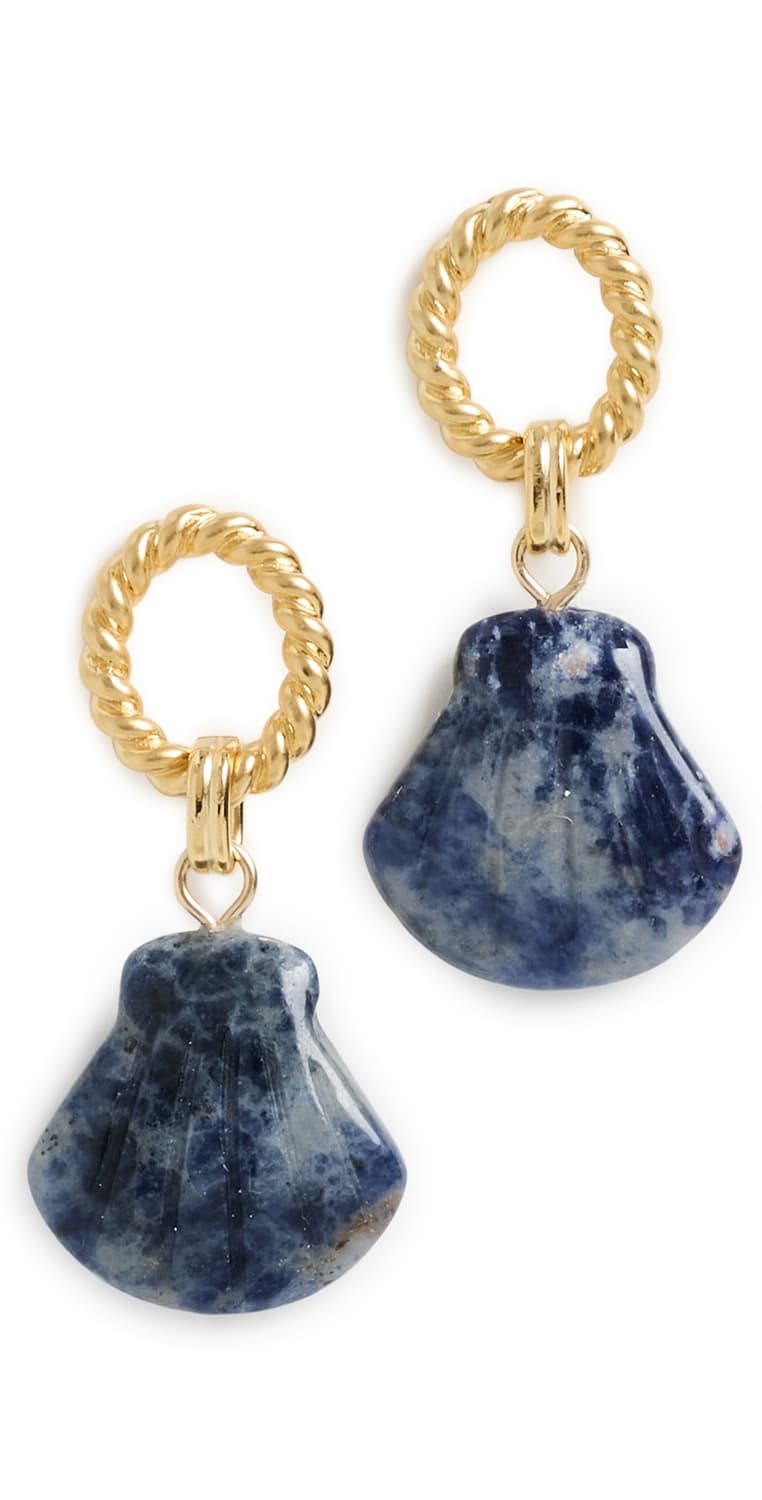 Brinker + Eliza Spritz Earrings Sodalite · One Size