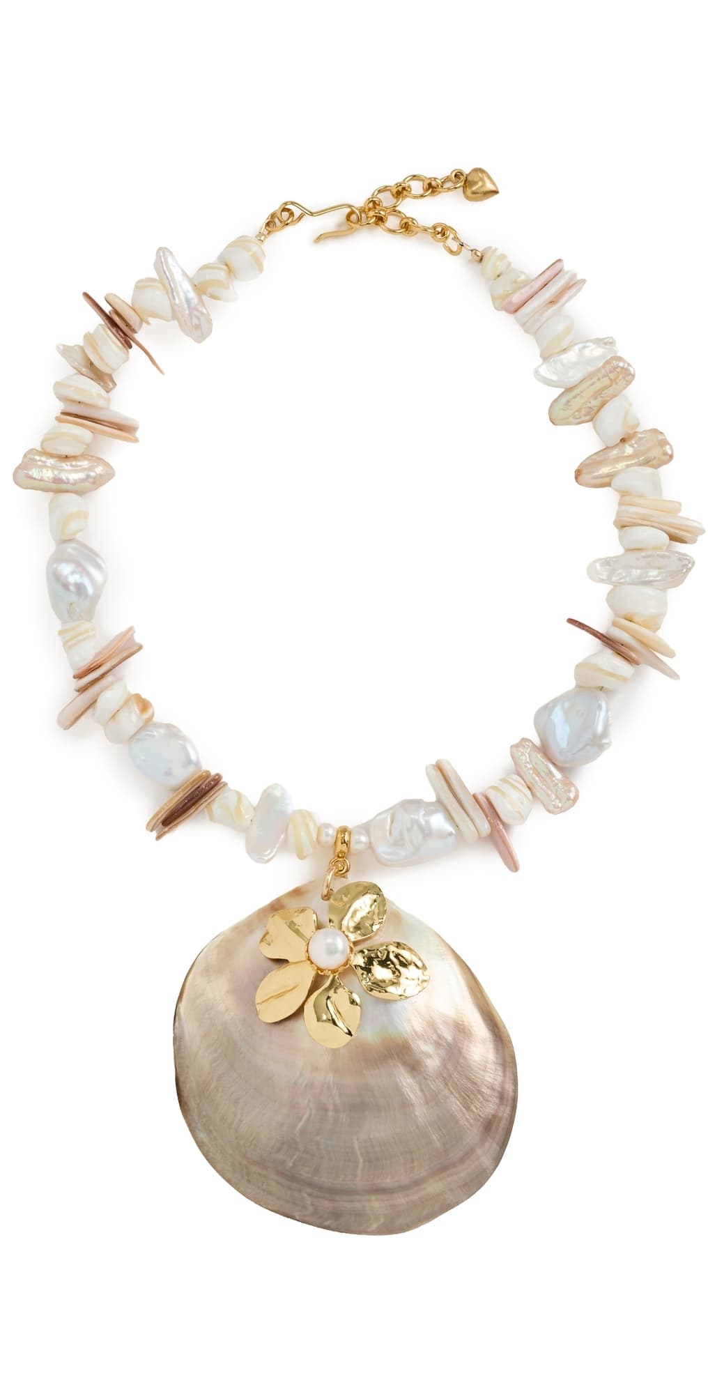 Brinker + Eliza Emme Necklace Pearl/Shell