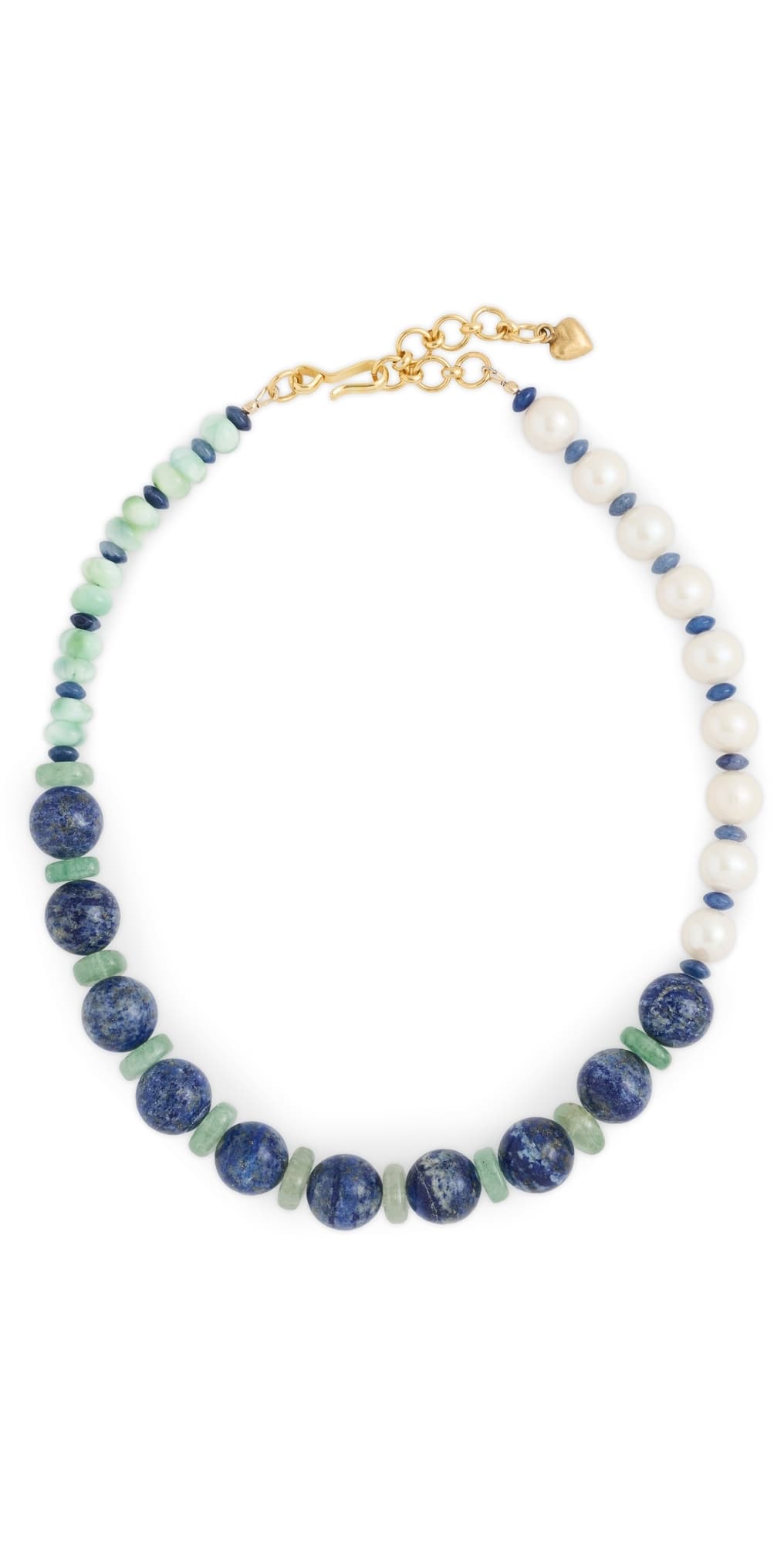 Brinker + Eliza Willa Necklace Blue Multi