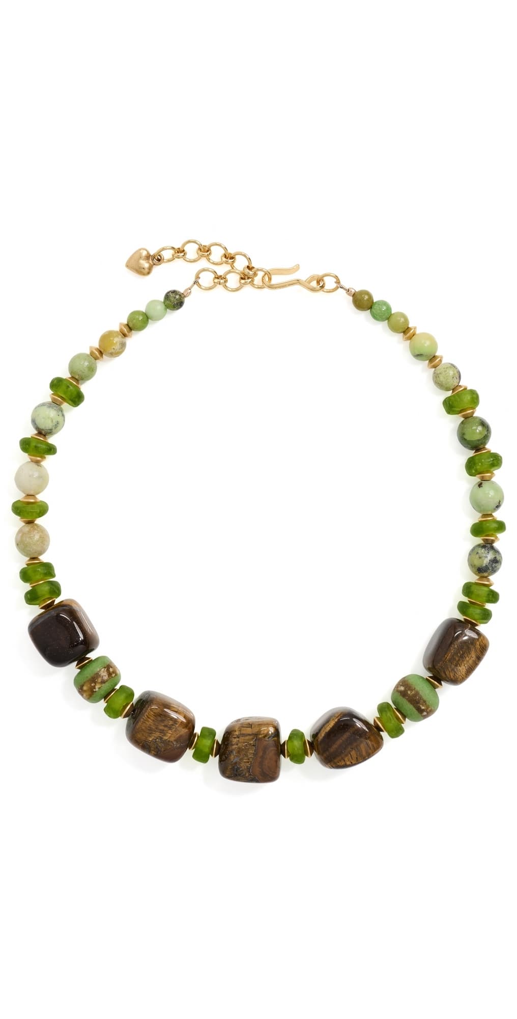 Brinker + Eliza Sprout Necklace Green Mutli · One Size