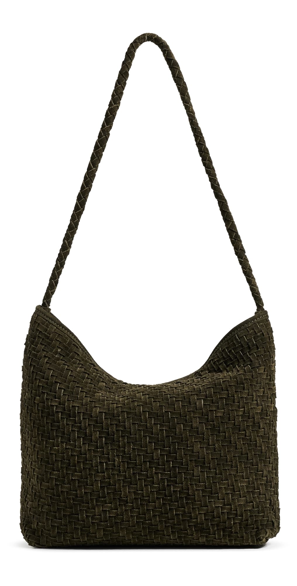 Bembien Serena Suede Shoulder Bag Olive Suede · One Size