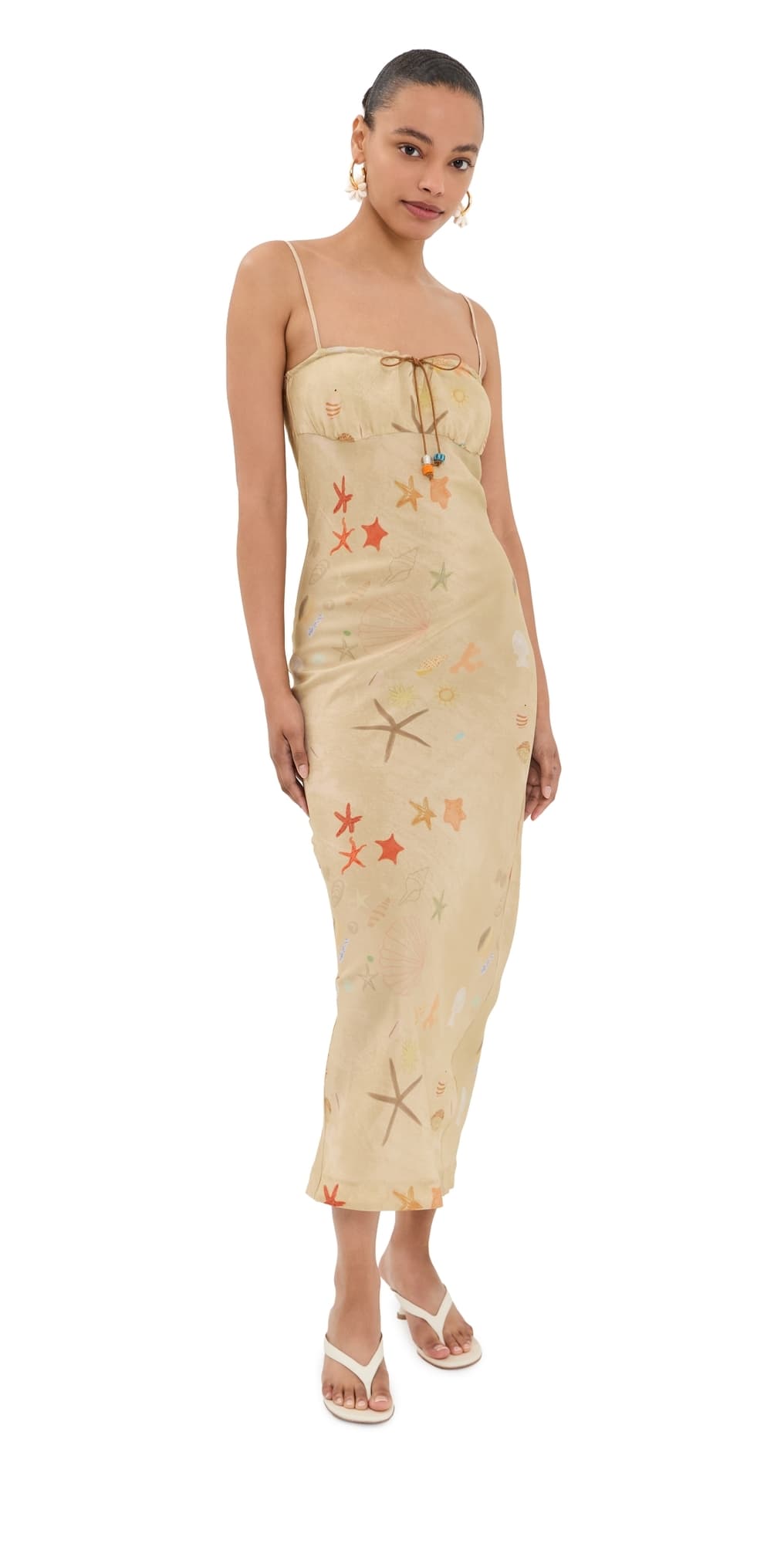 Bernadette Riri Slip Dress Beach Collecting