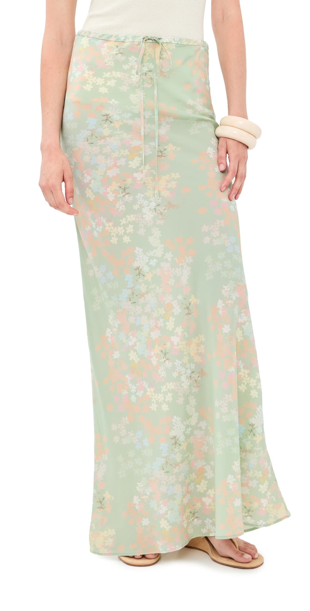 Bernadette Emily Silk Skirt Jasmine/Mint