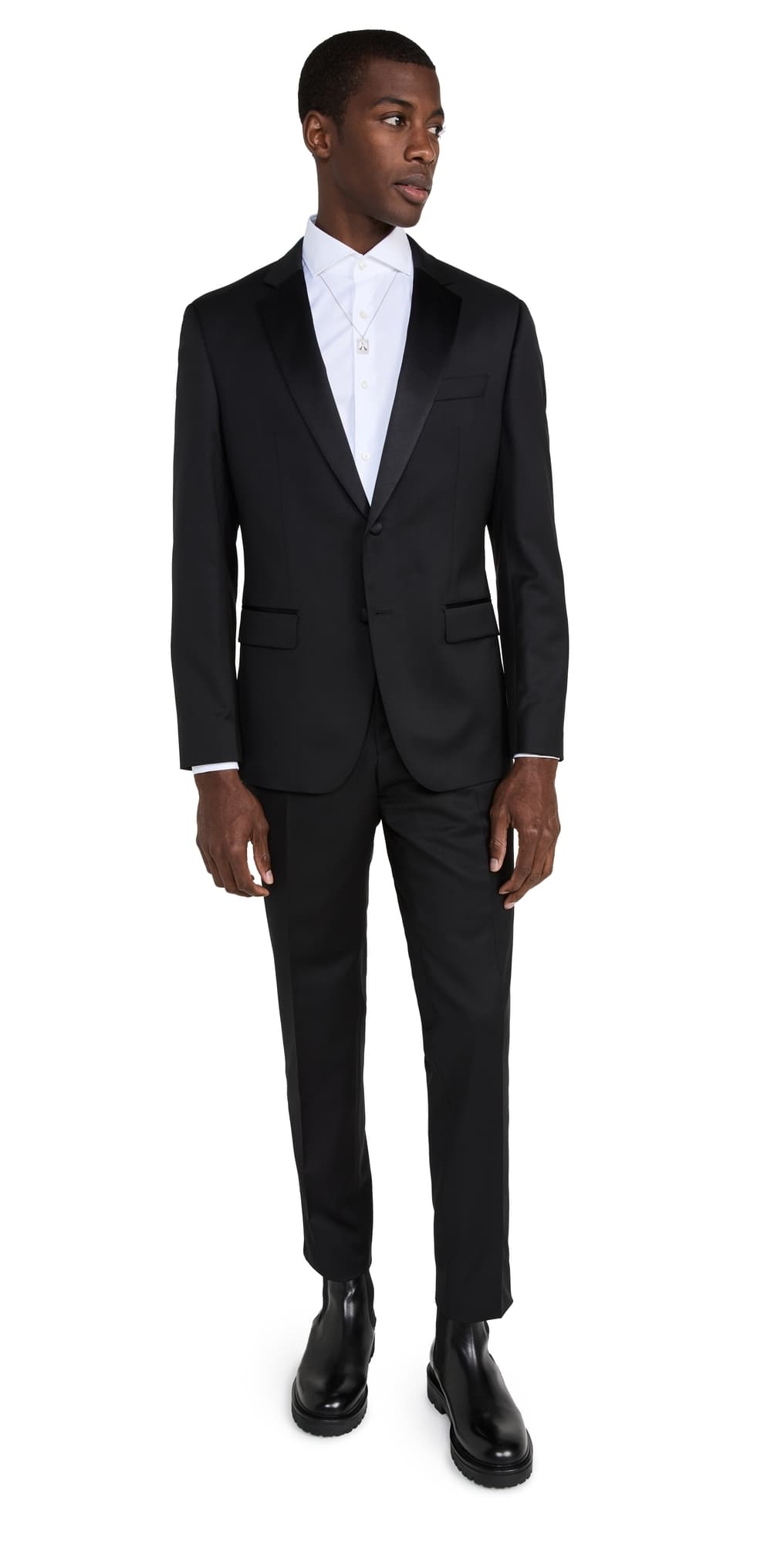 BOSS Slim Fit Tuxedo Black