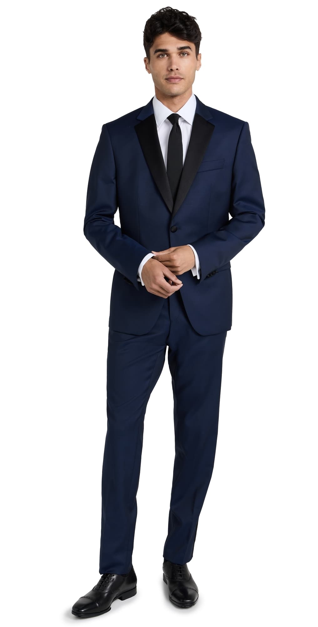 BOSS Slim Fit Tuxedo Navy