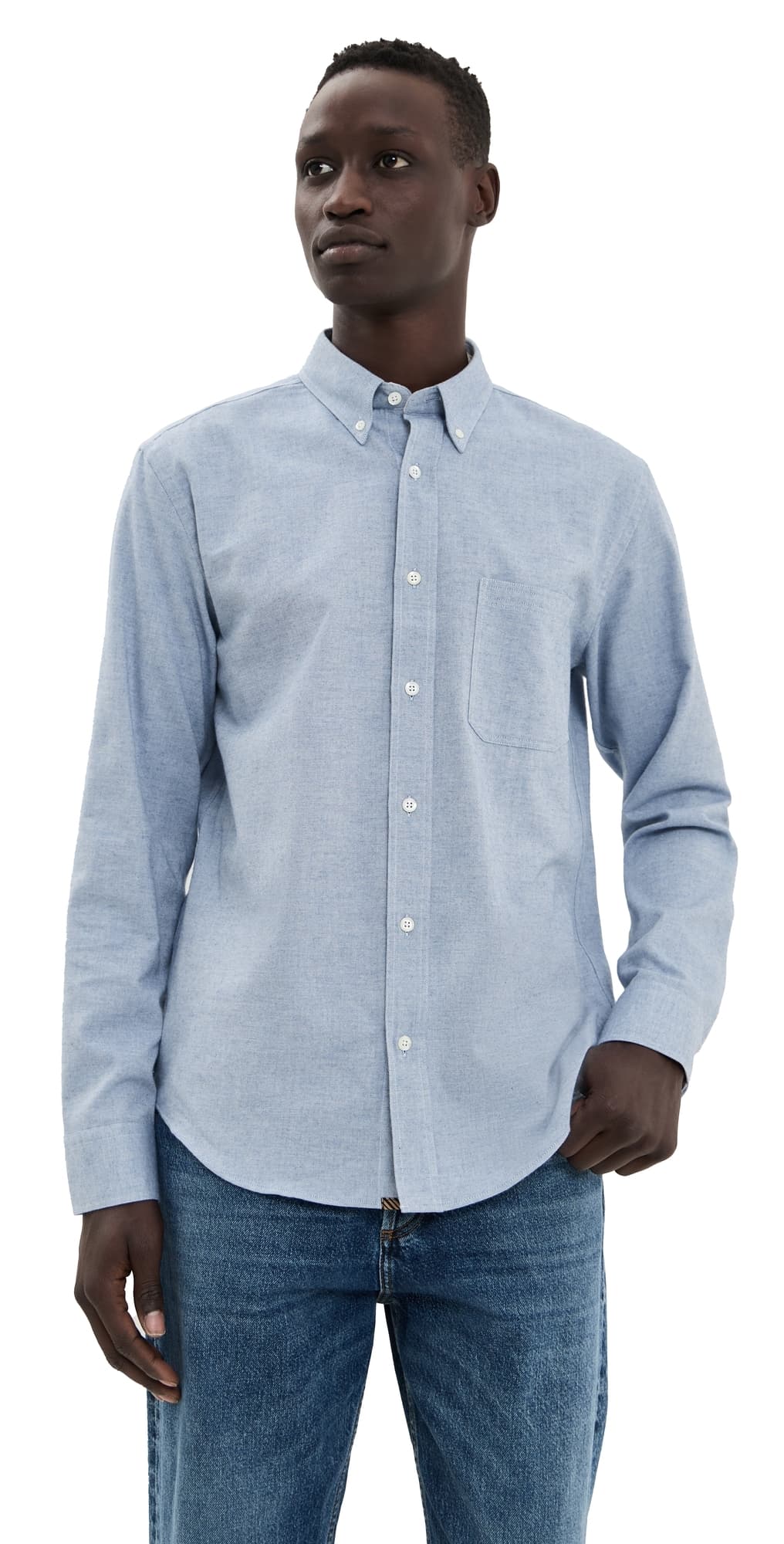 Billy Reid Tuscumbia Classic Shirt Light Blue