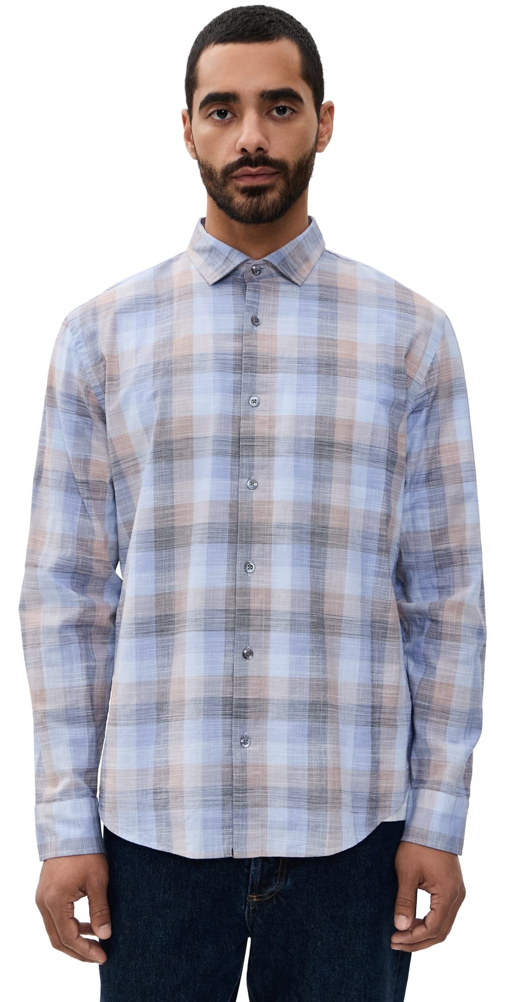 Billy Reid Hutcheson Sport Shirt Multi