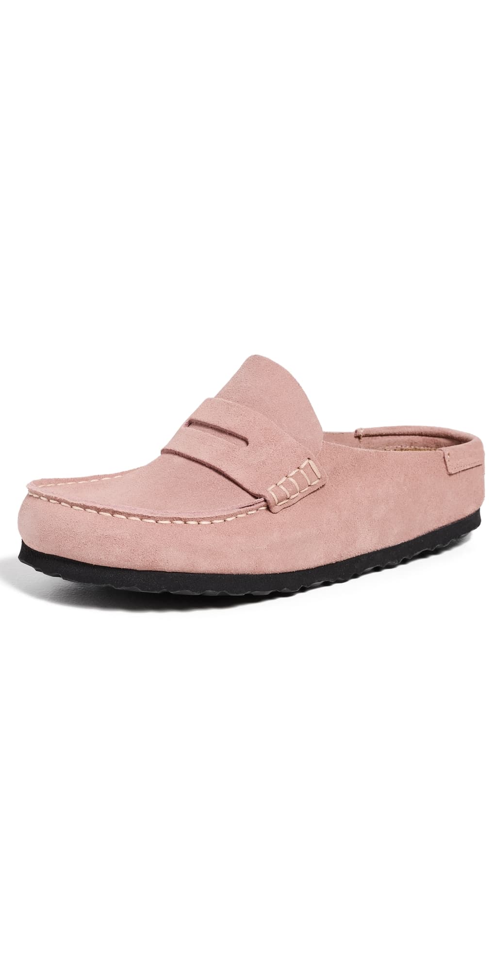 Birkenstock Naples Wrapped Clogs Pink Clay