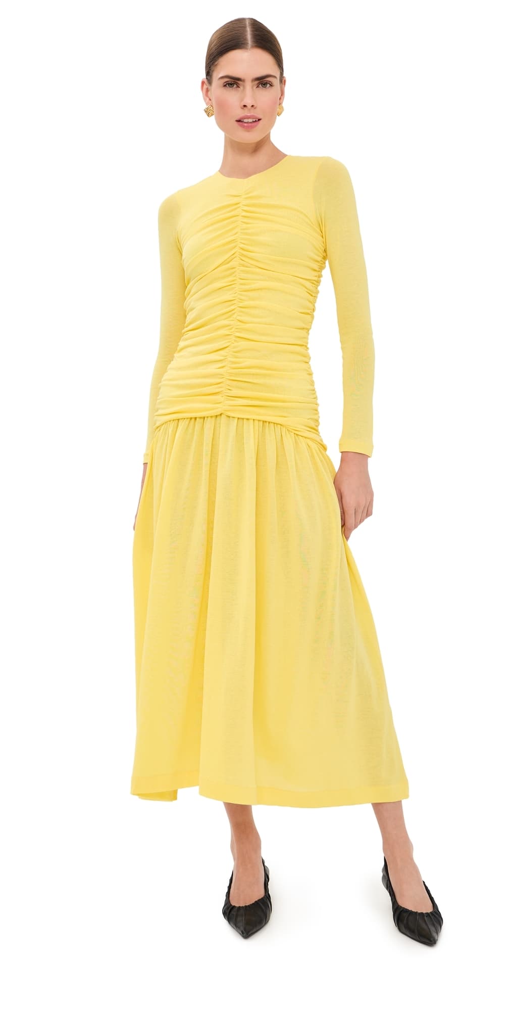 Bite Studios Evidente Dress Daffodil