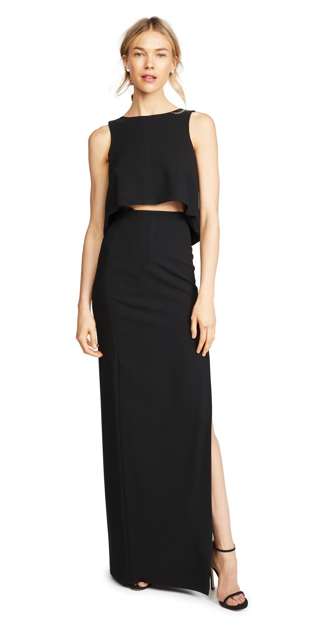 Black Halo Kacie 2 Piece Maxi Dress Black · 14