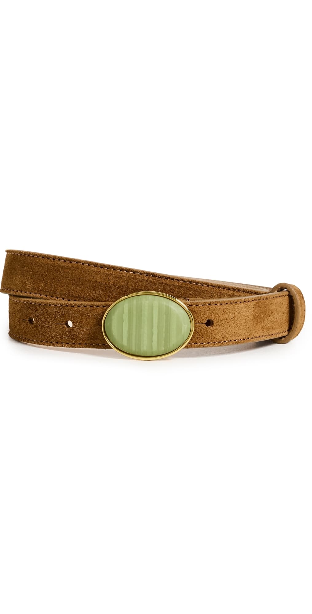 B-Low The Belt Kimani Suede Belt Bronze Jade