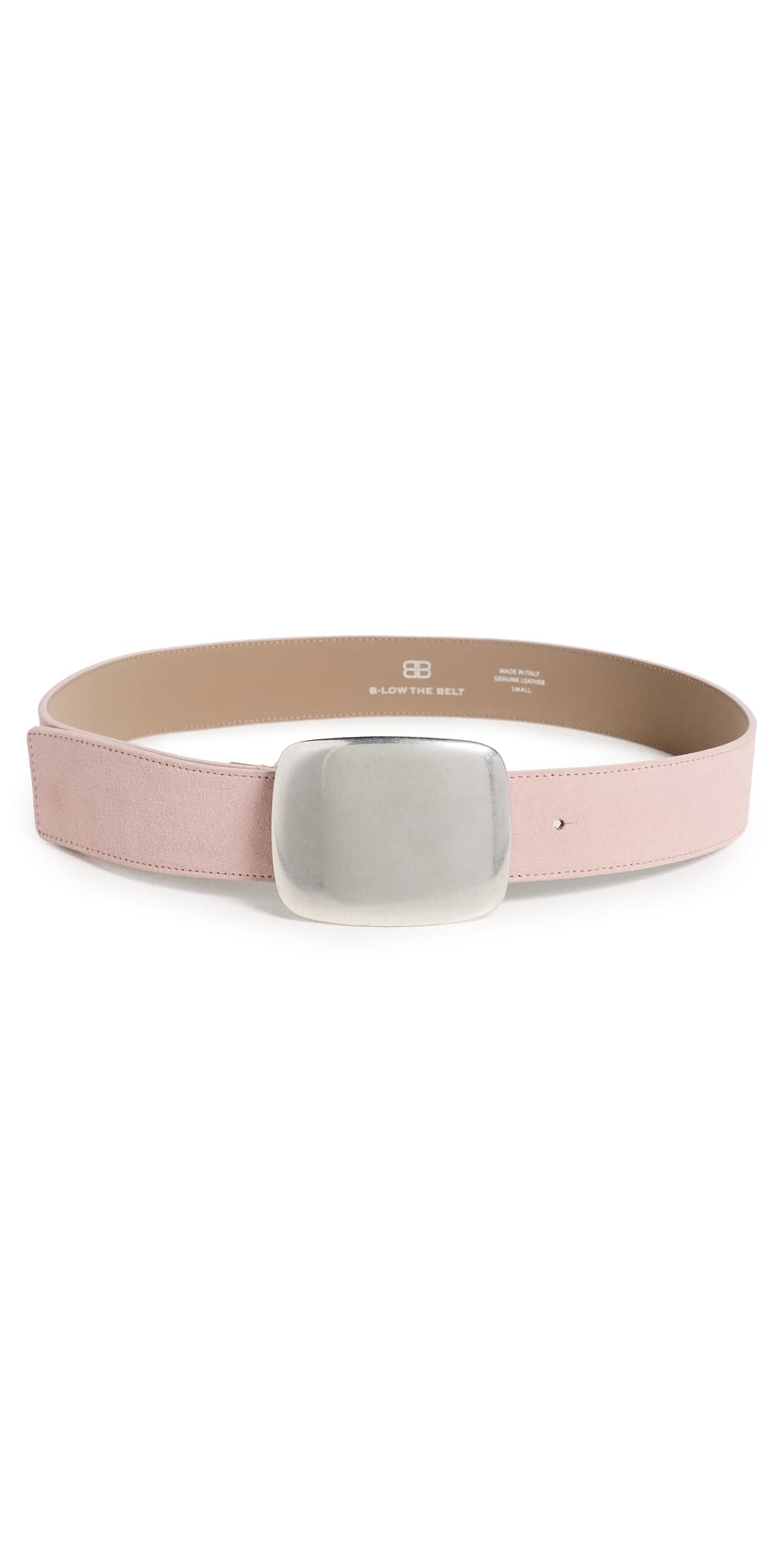 B-Low The Belt Leighton Suede Belt Dusty Rose Silver