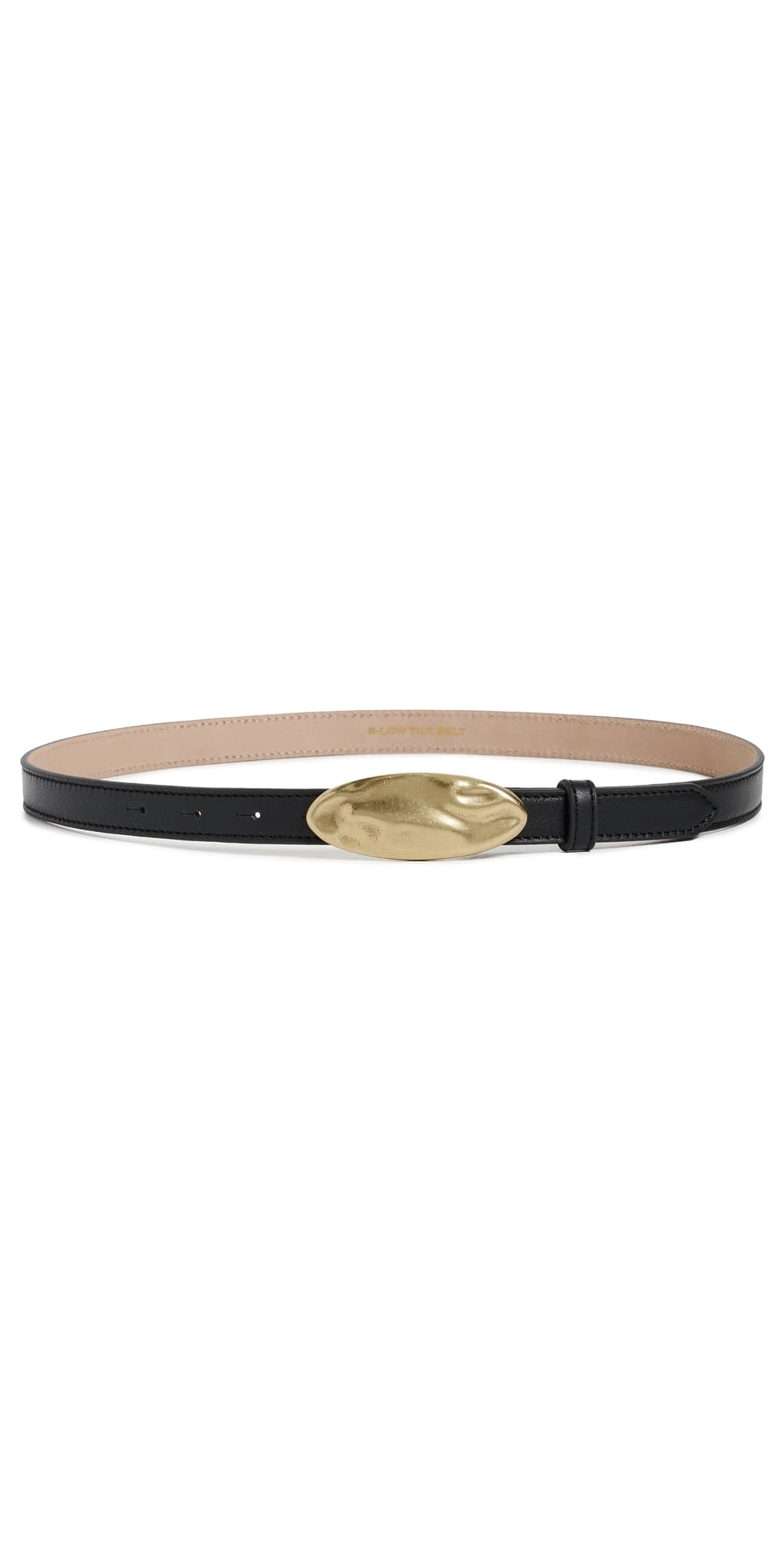 B-Low The Belt Darrian Leather Belt Black Brass