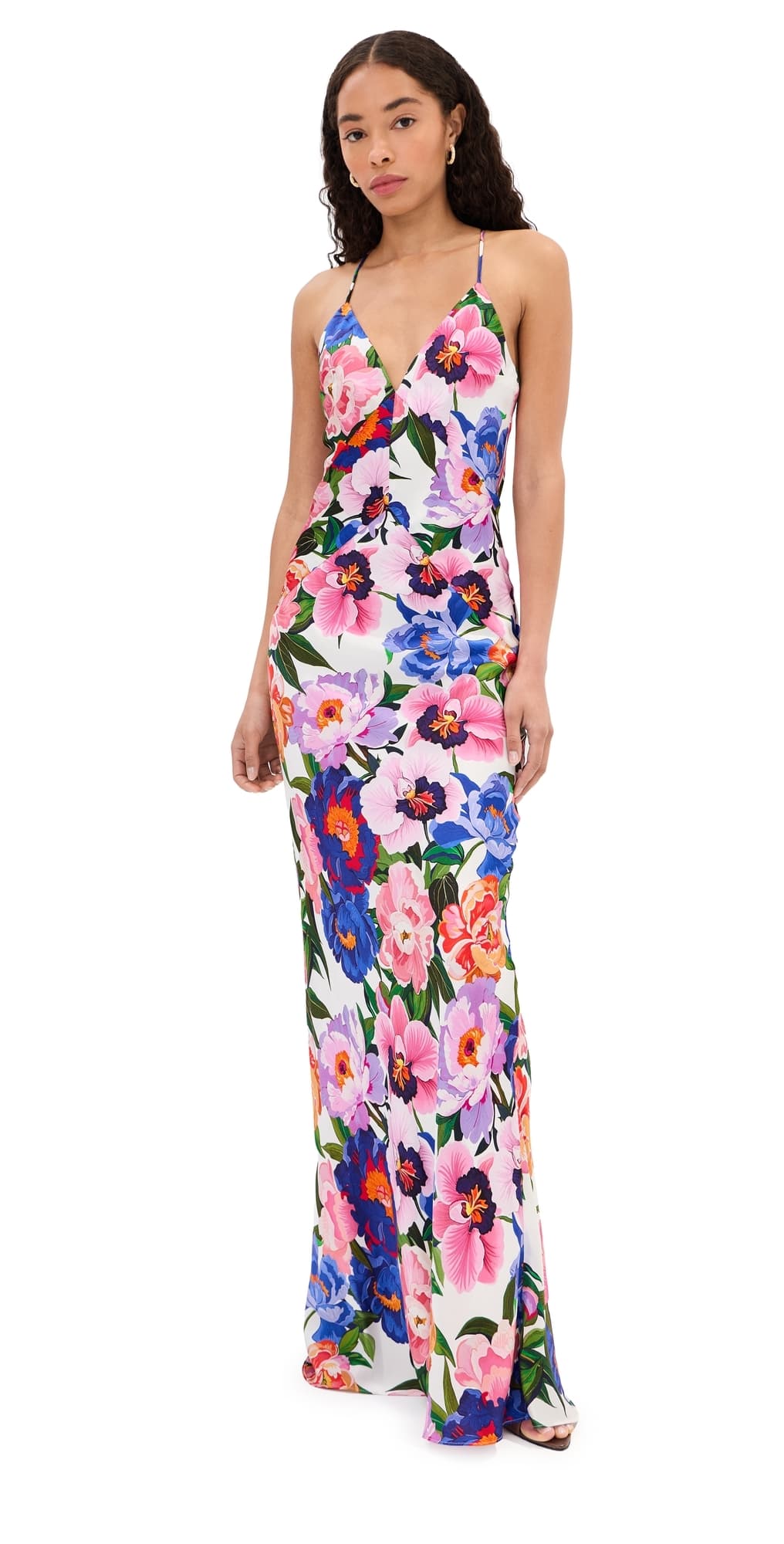 Borgo de Nor Olive Dress Floral Candy