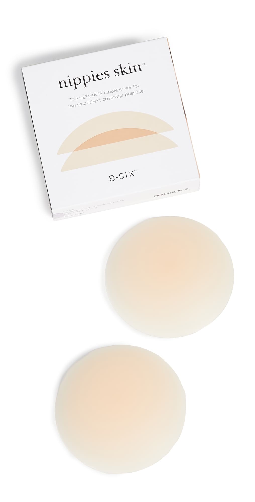 Bristols 6 Adhesive Nippies Skin Covers Creme