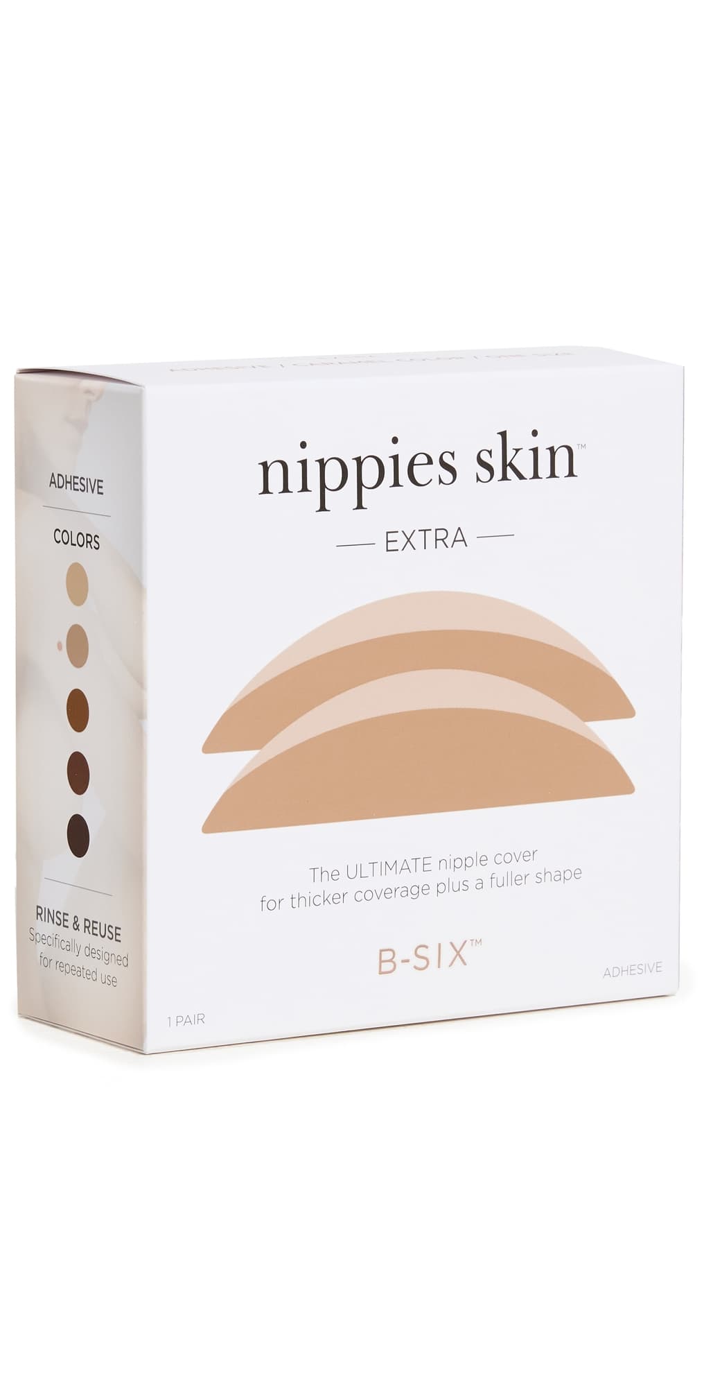 Bristols 6 Nippies Skin Plus Caramel · One Size