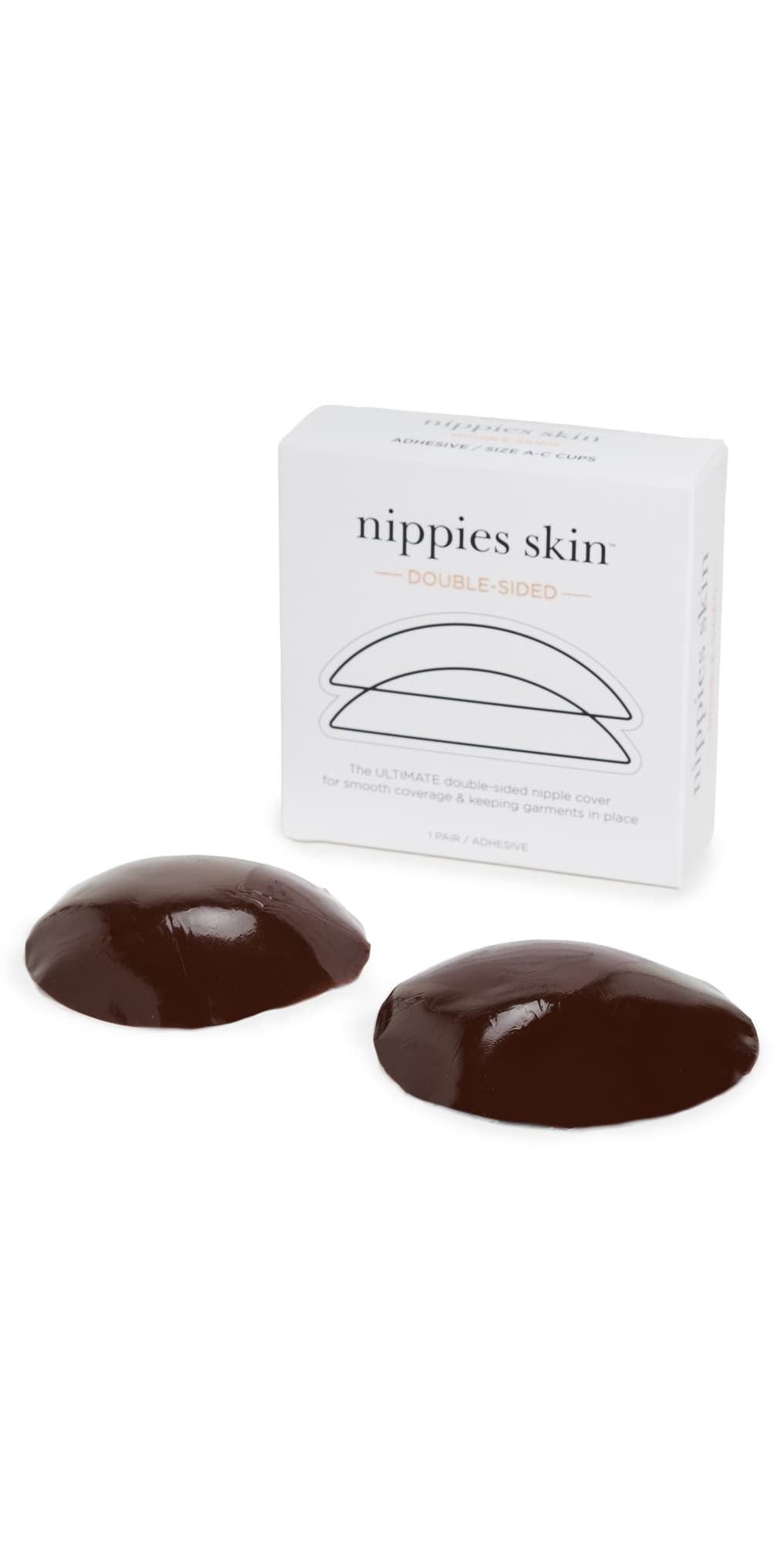 Bristols 6 Nippie Skin Double Sided Adhesive Espresso · 1