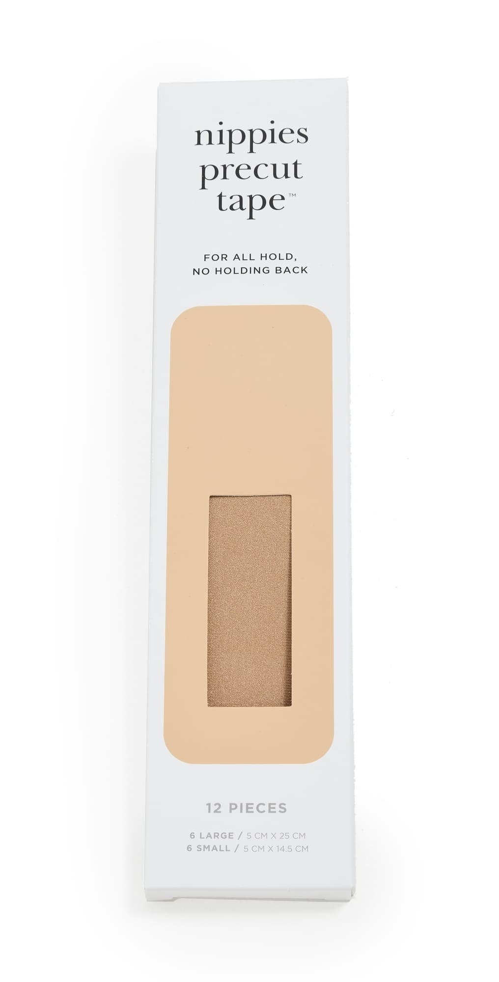 Bristols 6 Nippies Pre-Cut Tape Creme