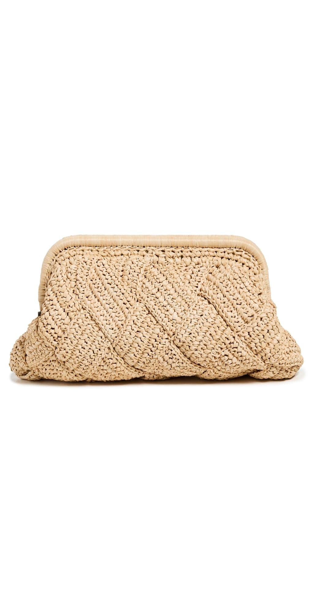 BTB Los Angeles GiGi Frame Clutch Natural · One Size