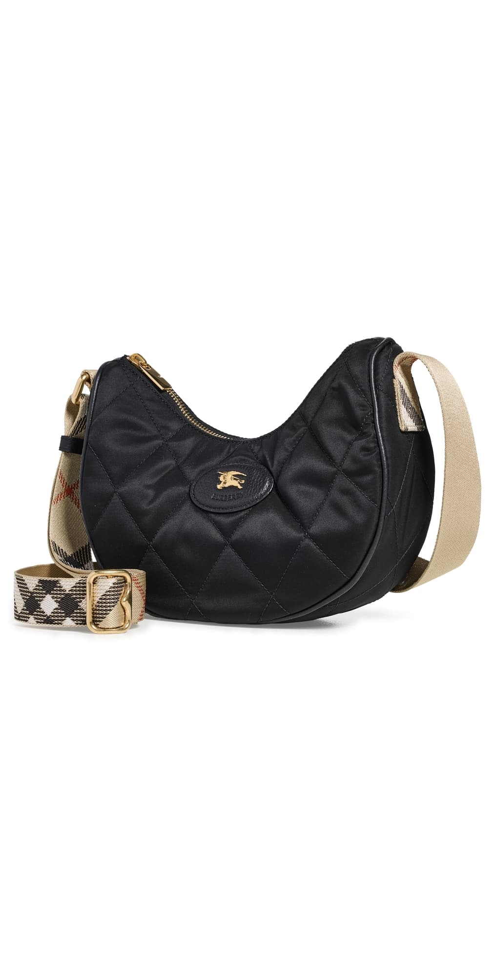 Burberry Horseshoe Crossbody Bag Black · One Size