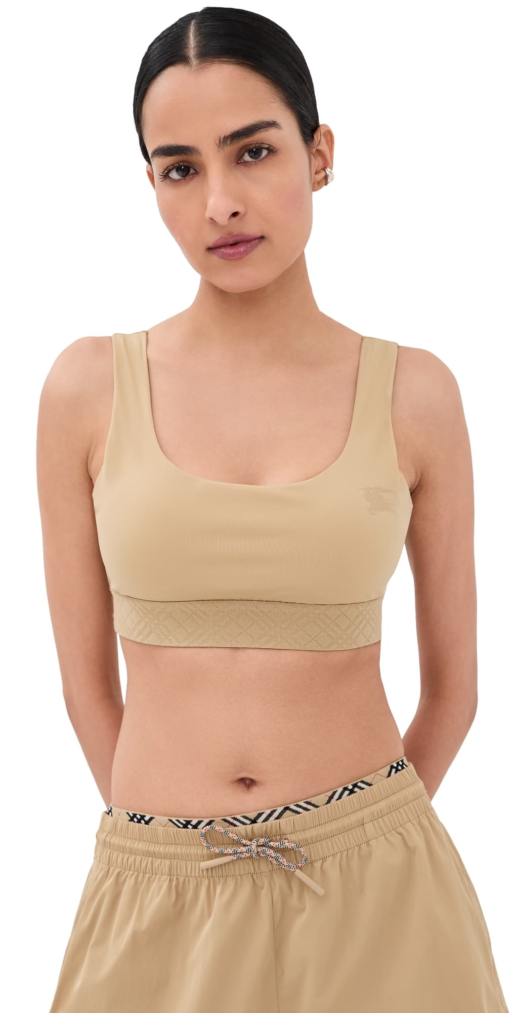 Burberry Alana Sports Bra Beige