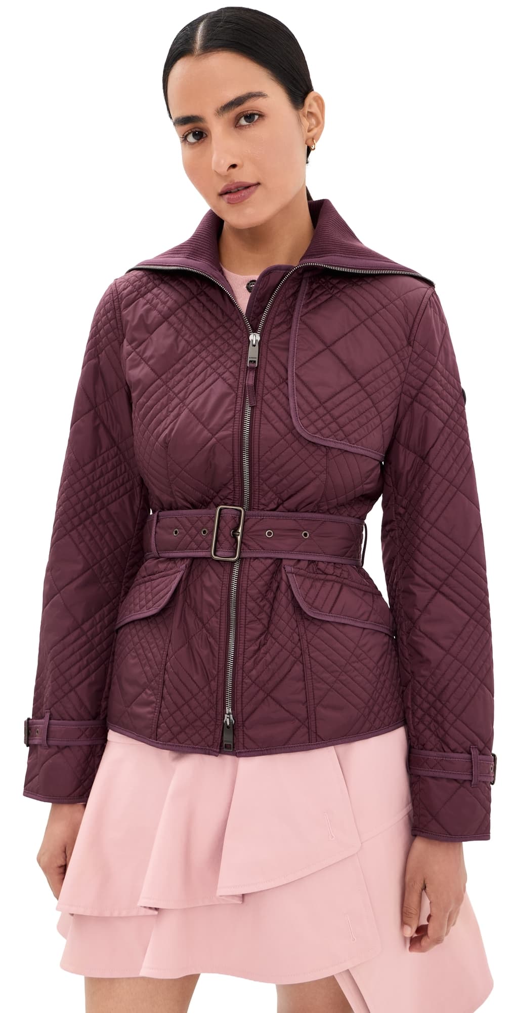 Burberry Abbeydale Jacket Vineyard Red