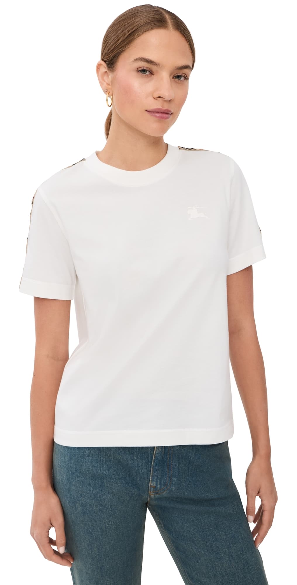 Burberry Tee Shirt Chalk