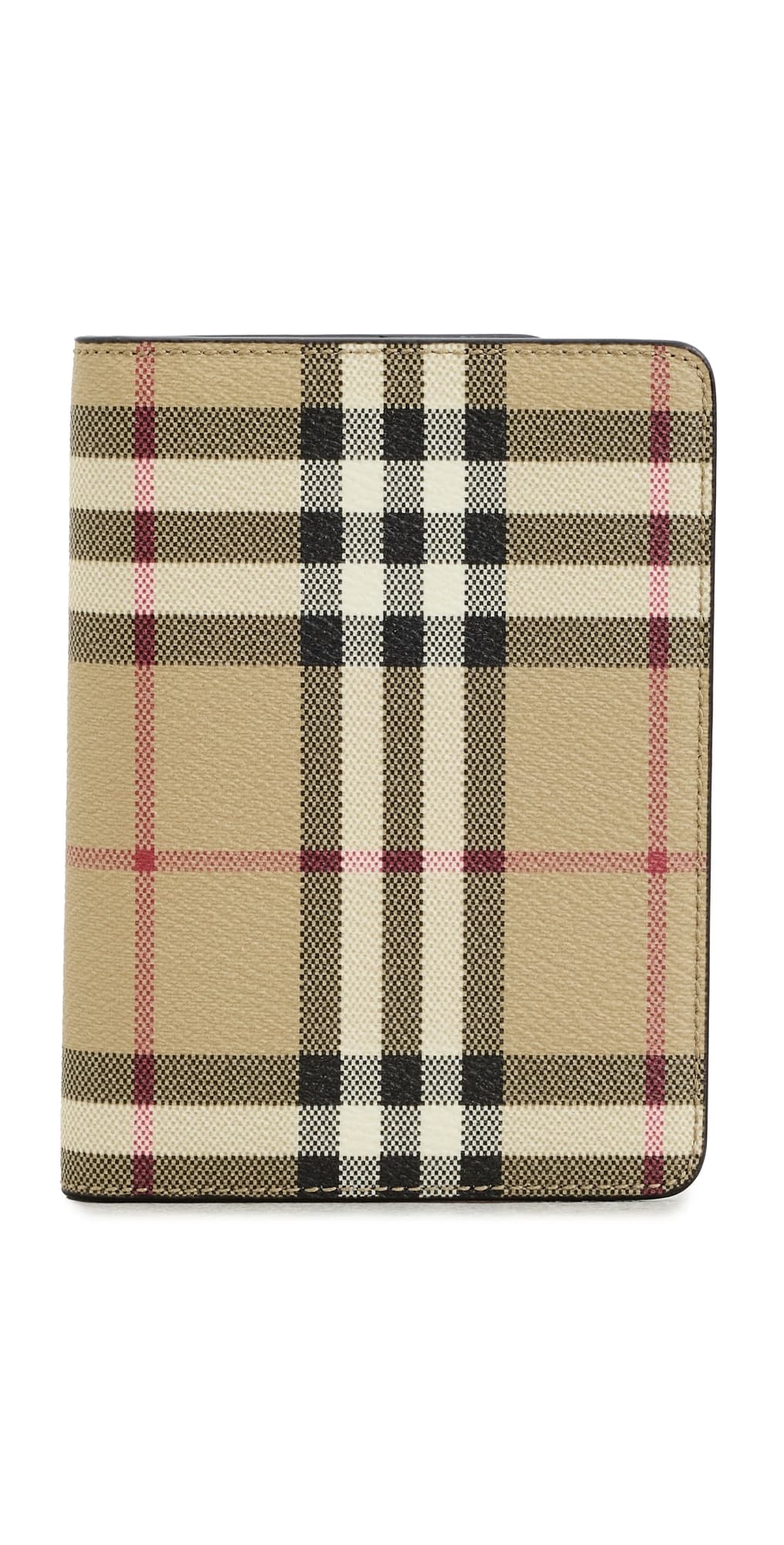 Burberry Passport Cover Vintage Check/Briar Brown · One Size