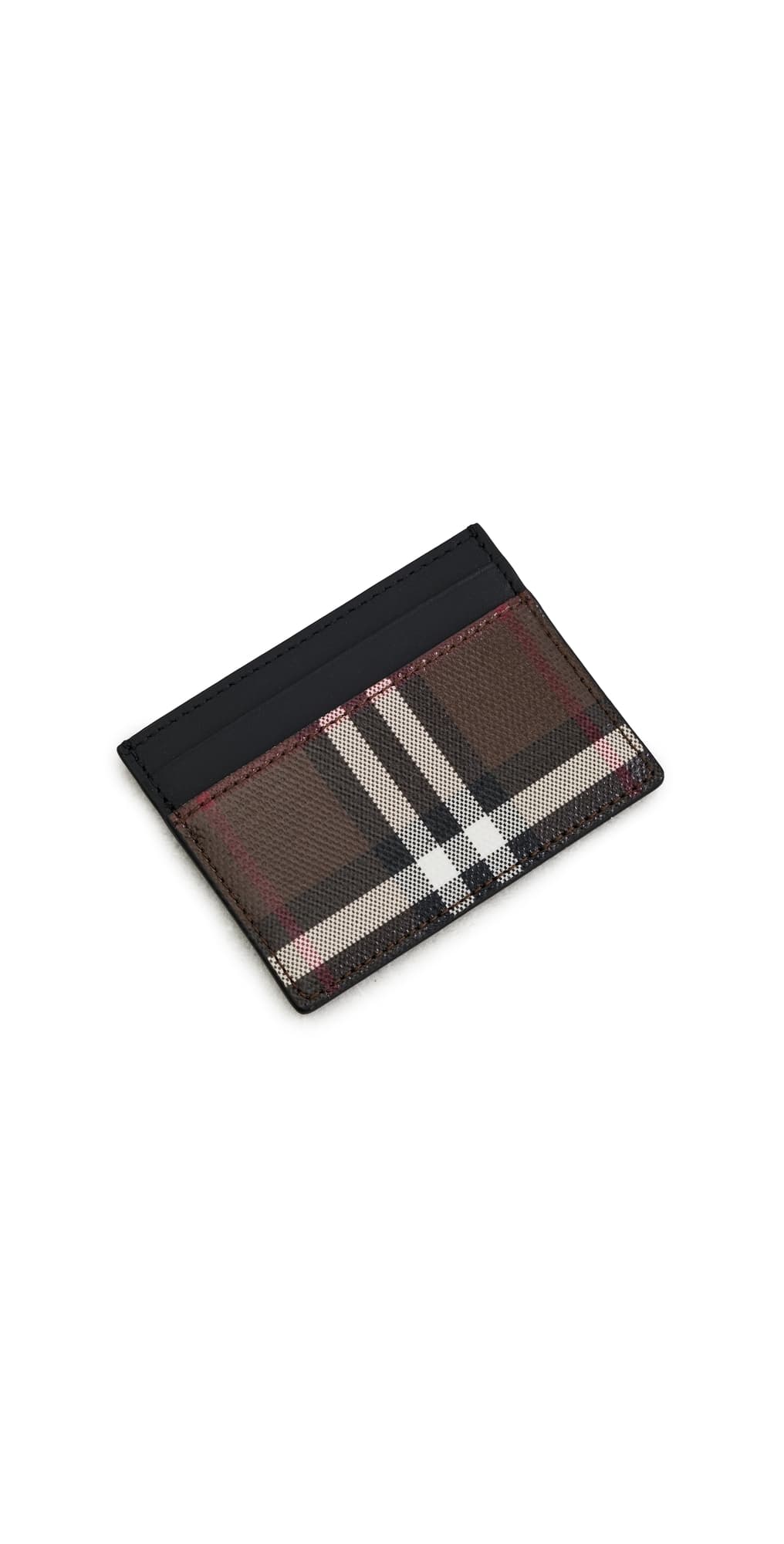 Burberry Sandon Ysa Card Case Chocolate Brown · One Size