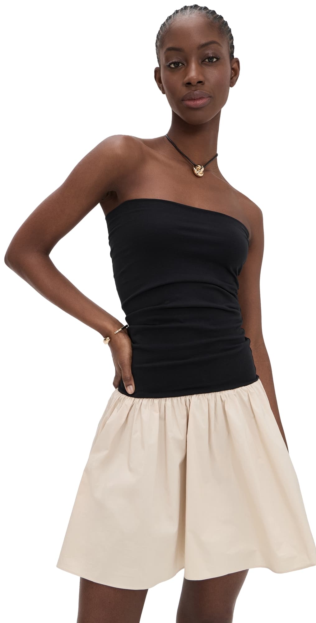 By Malene Birger Marcia Dress Oyster Gray