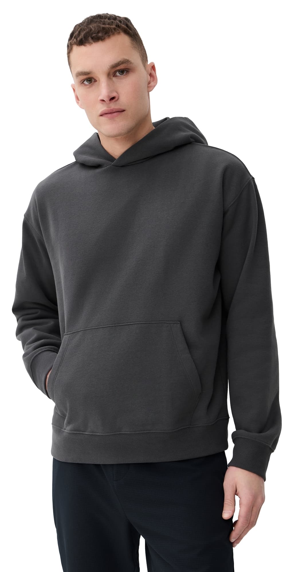 Beyond Yoga LuxeFleece Hoodie Black Ash