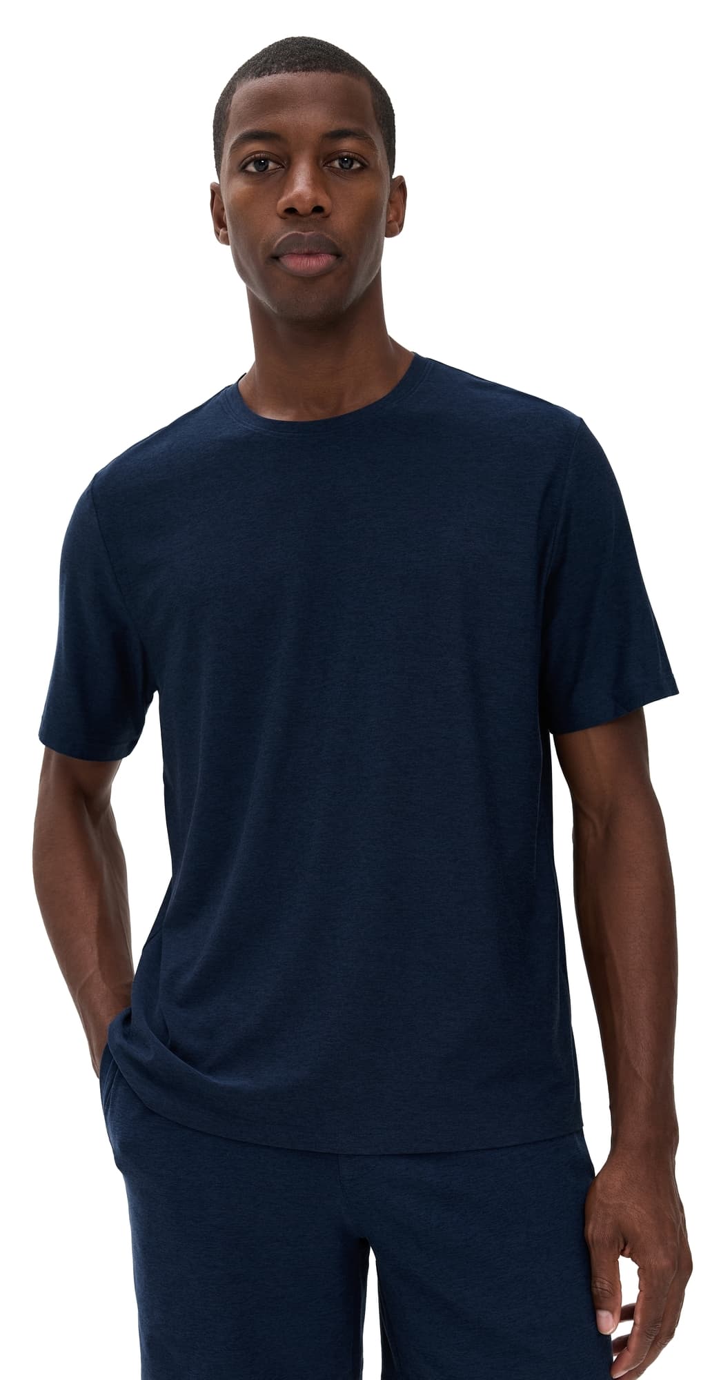 Beyond Yoga Always Beyond Crew Tee 2.0 Nocturnal Navy