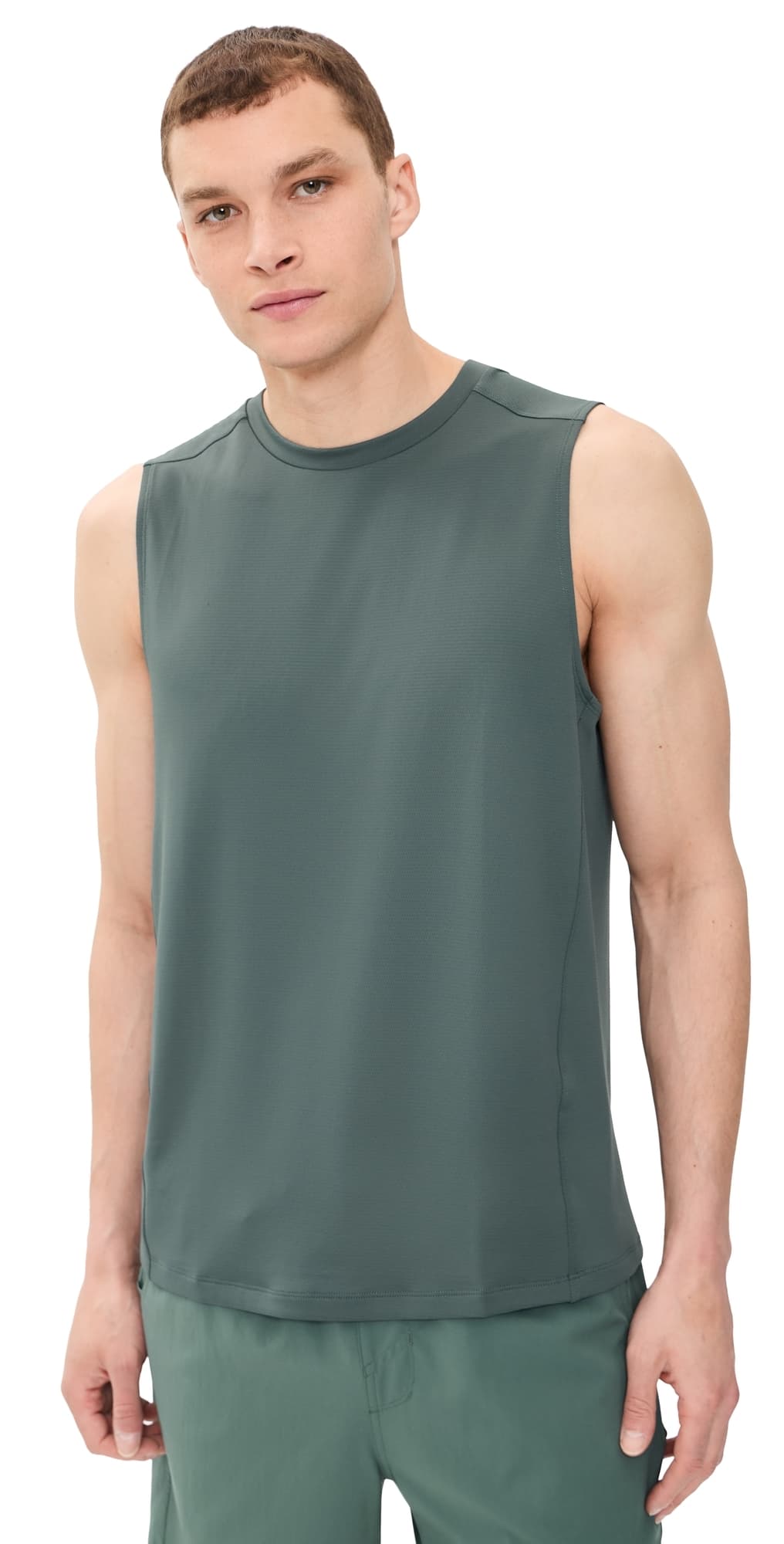 Beyond Yoga All In Active Tank Slate Green