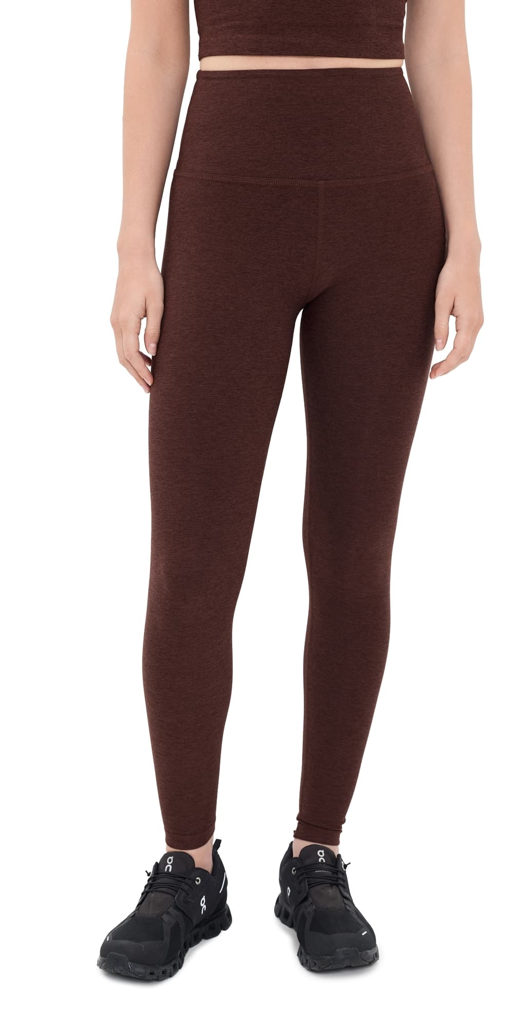 Beyond Yoga Spacedye Caught In The Midi 7/8 Leggings Iced Mocha Heather