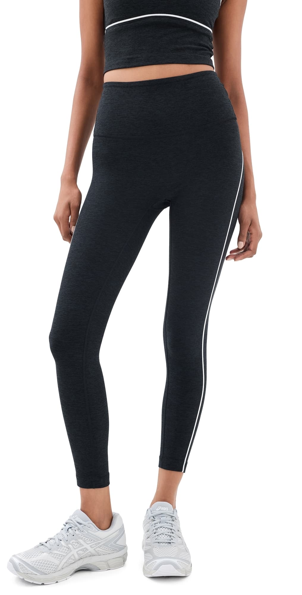 Beyond Yoga Spacedye Dynamic High Waisted Leggings Darkest Night