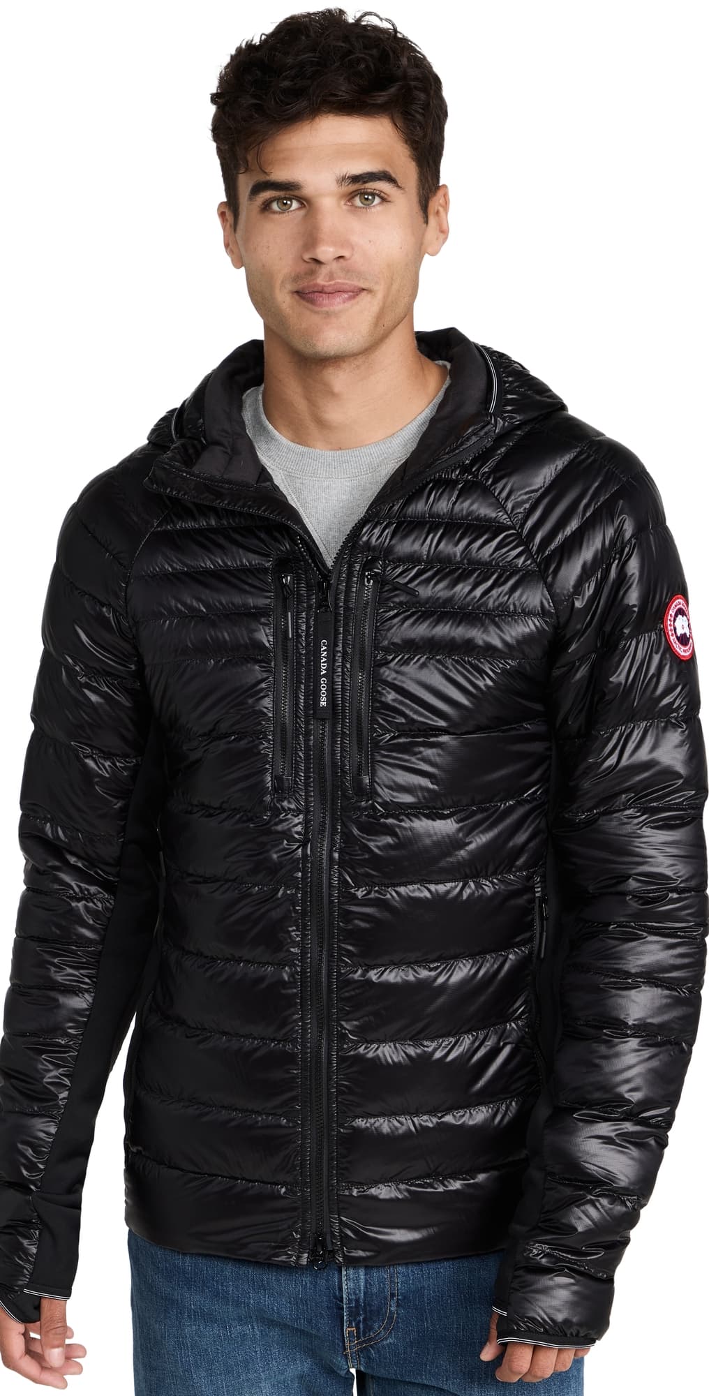 Canada Goose Hybridge Lite Hoodie Jacket Black S